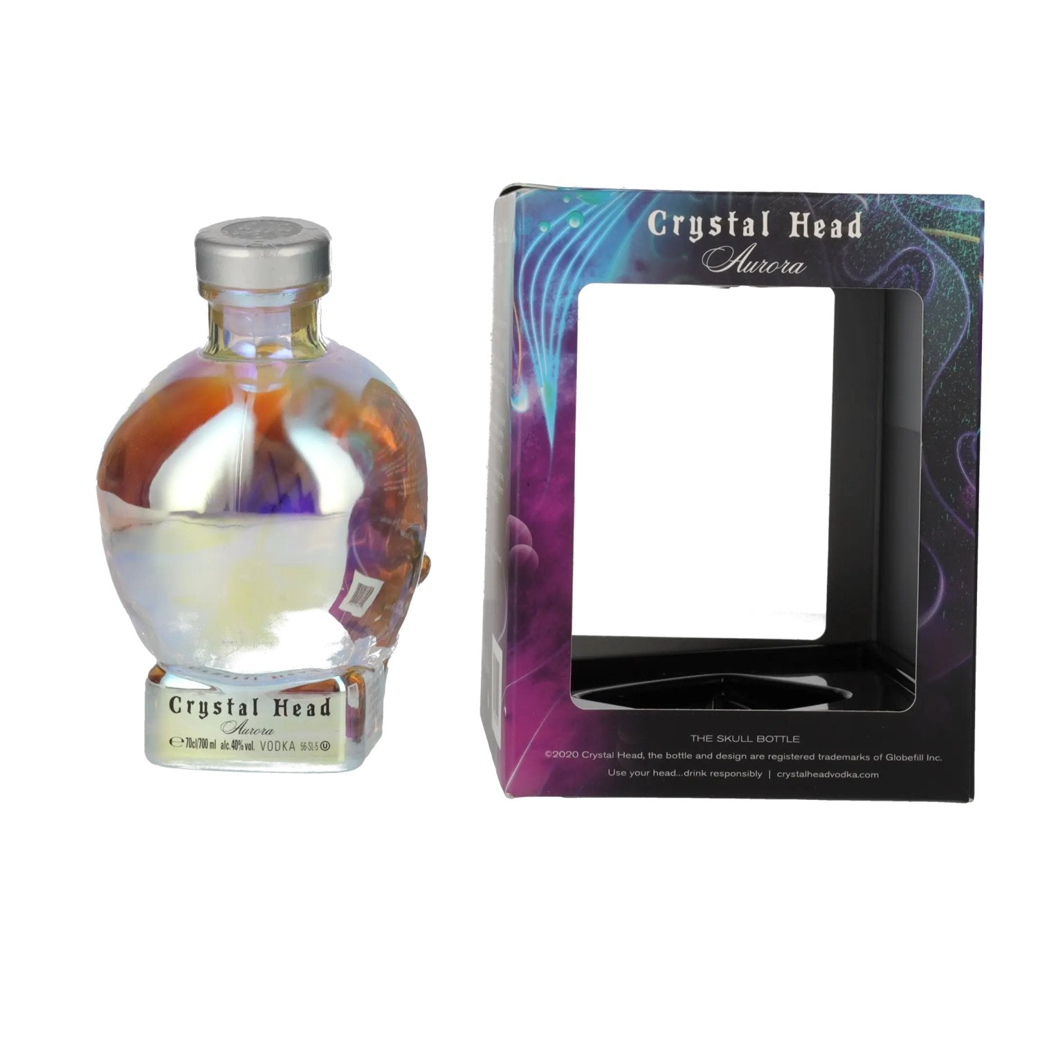 Crystal Head Vodka Aurora 40% Vol. 0,7l in Geschenkbox
