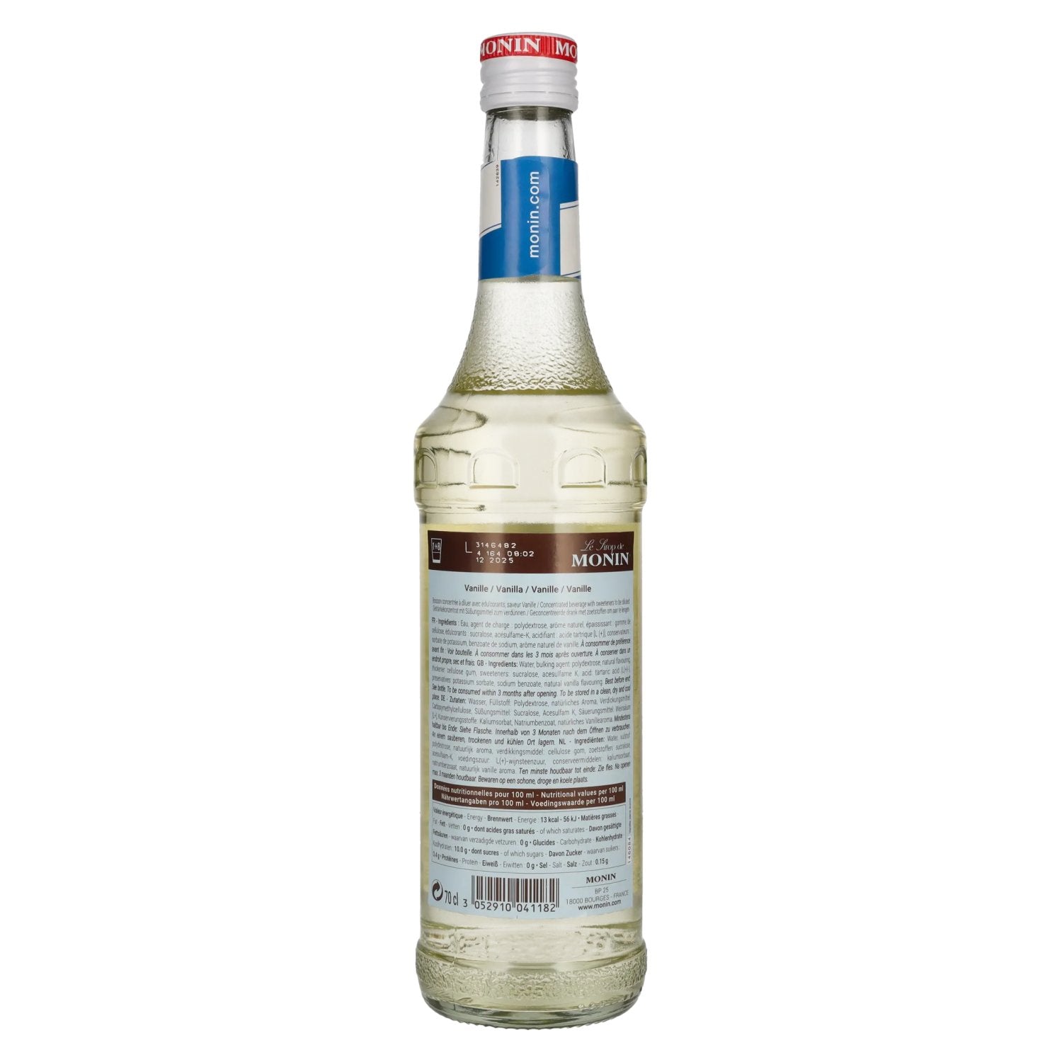 Le Sirop de Monin VANILLE SUGAR FREE 0,7l