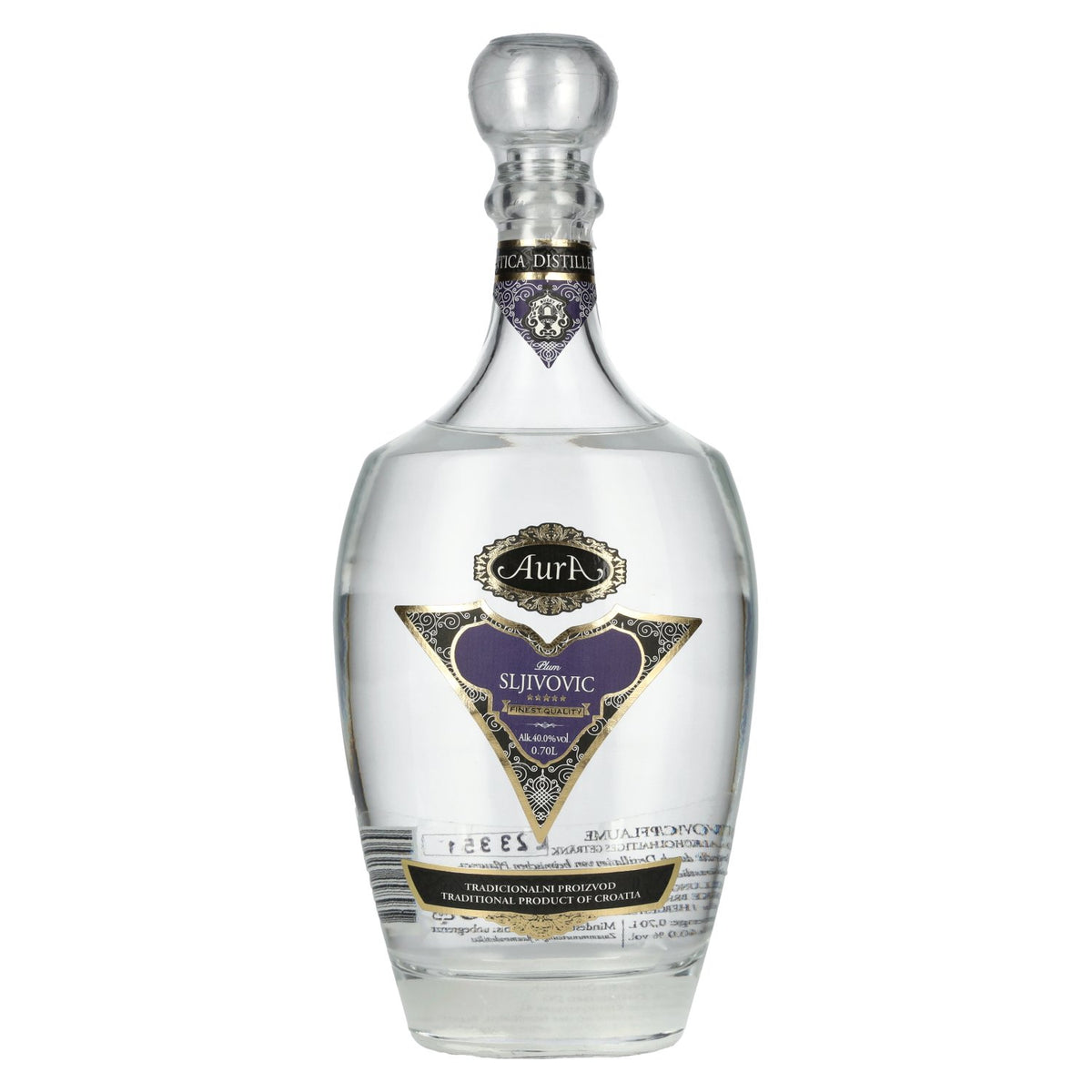 Aura PLUM SLJIVOVIC 40% Vol. 0,7l