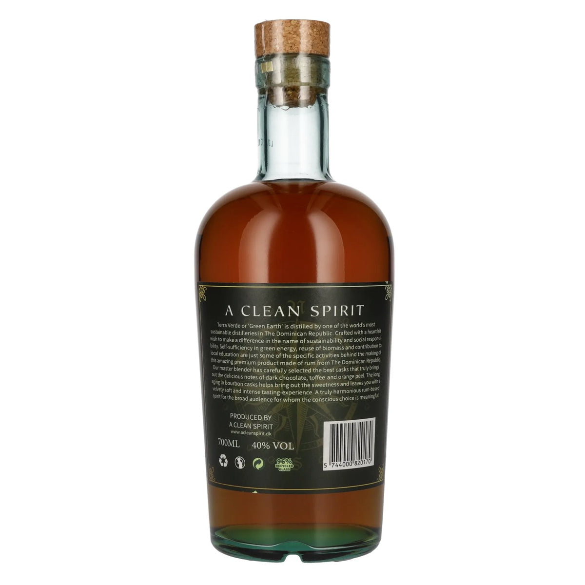 Terra Verde XO Original Rum Based Spirit 40% Vol. 0,7l