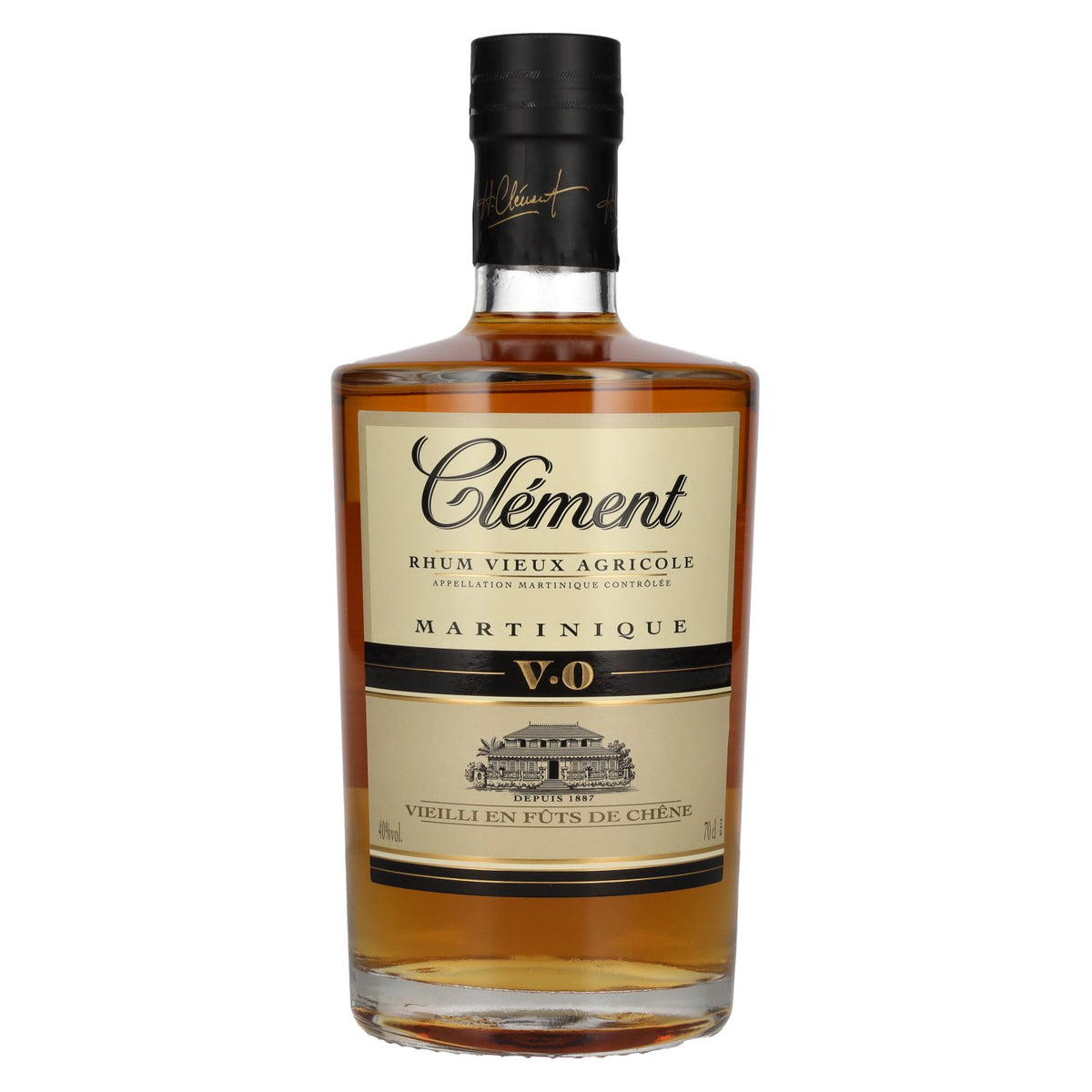 Clément Rhum Vieux Agricole V.O. Martinique 40% Vol. 0,7l Black Label