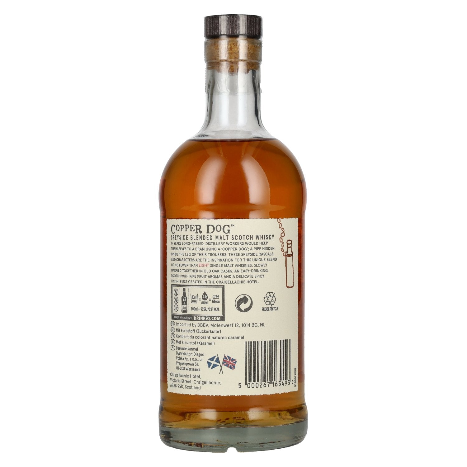 Copper Dog Speyside Blended Malt Scotch Whisky 40 % vol. 0,7 l