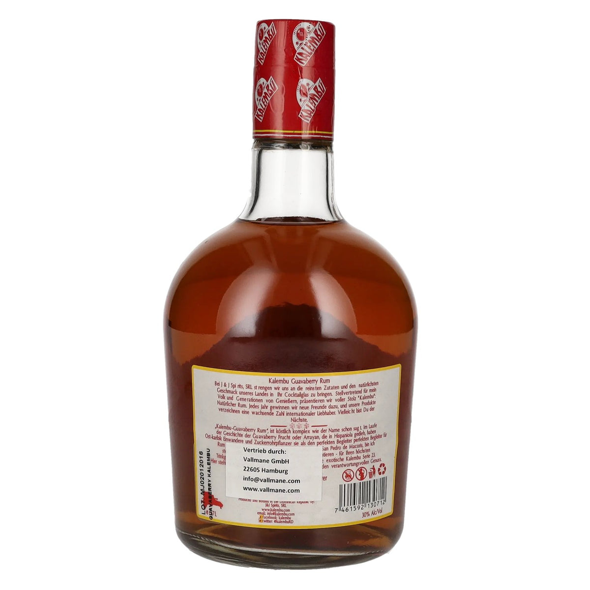 Kalembú Karibischer Guavaberry Spiced Rum 30% Vol. 0,7l