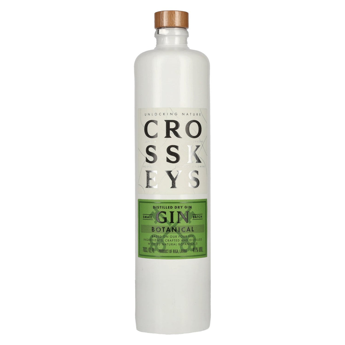 Cross Keys Botanical Distilled Dry Gin 41% ABV 0.7l
