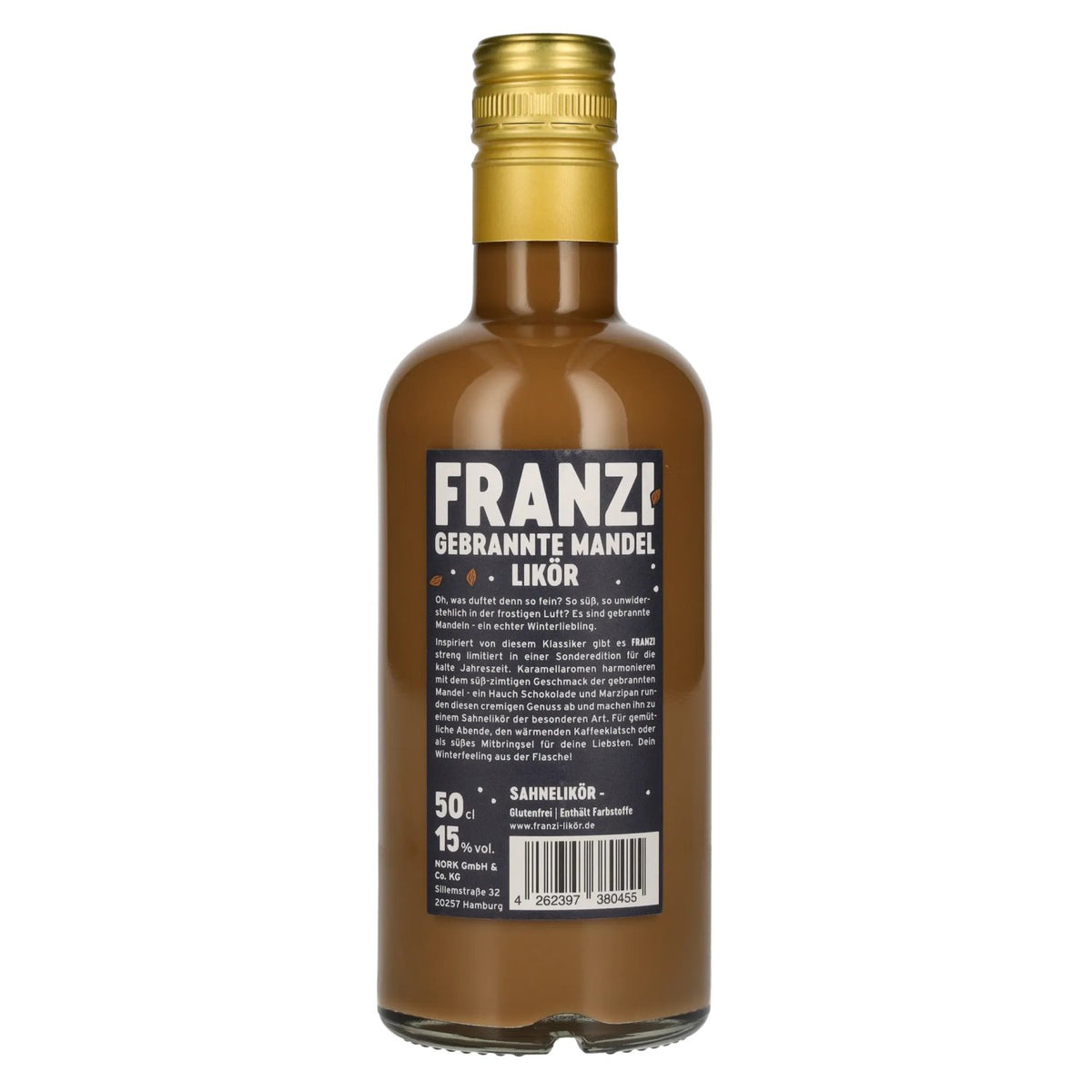 Franzi Liqueur d'amandes grillées 15% vol. 0,5l