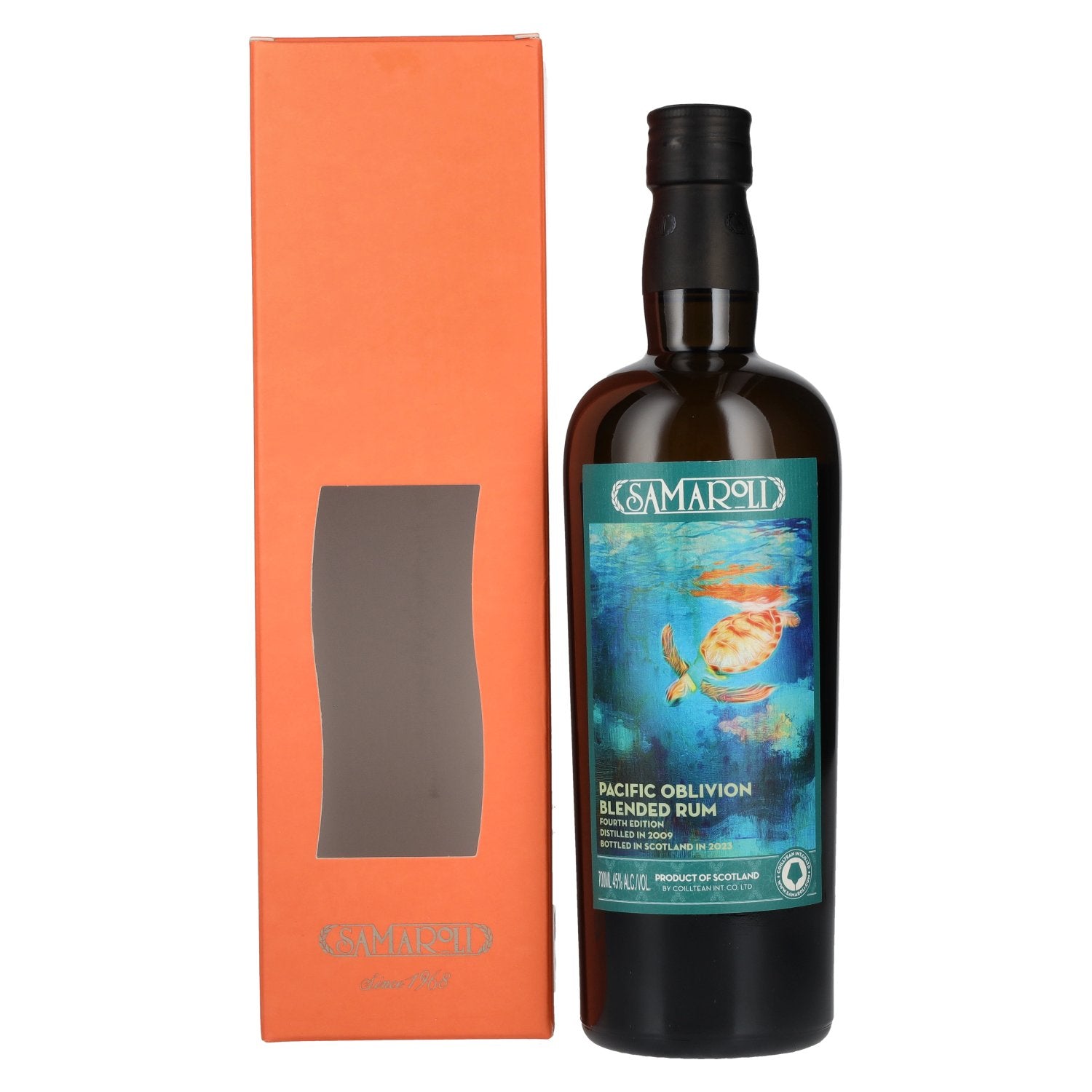 Samaroli Pacific Oblivion Blended Rum 2009 45% Vol. 0,7l in Geschenkbox