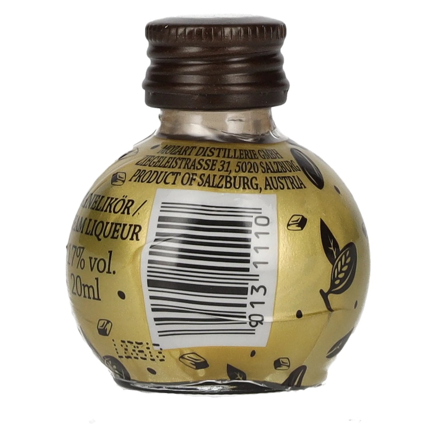 Mozart Chocolate Cream Sahnelikör 17% Vol. 0,02l
