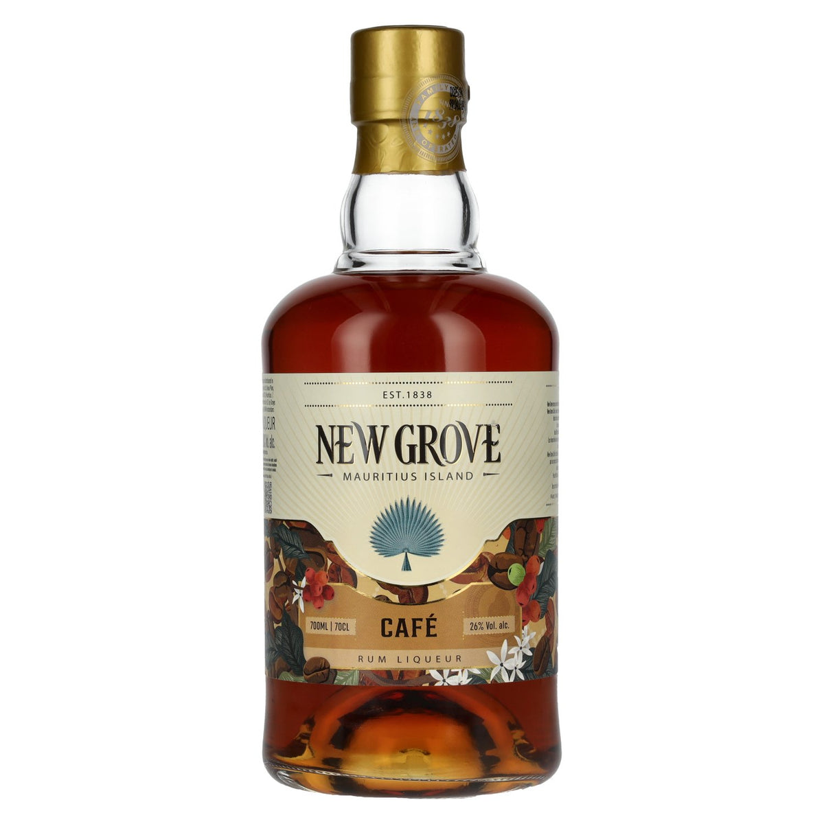 New Grove Café Liqueur de l'île Maurice 26 % vol. 0,7 l
