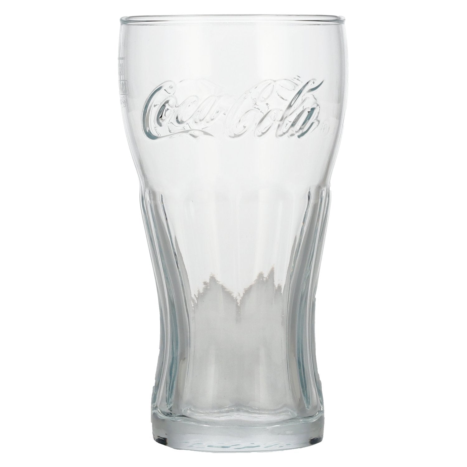 Coca Cola verre à contours 0,3l avec étalonnage