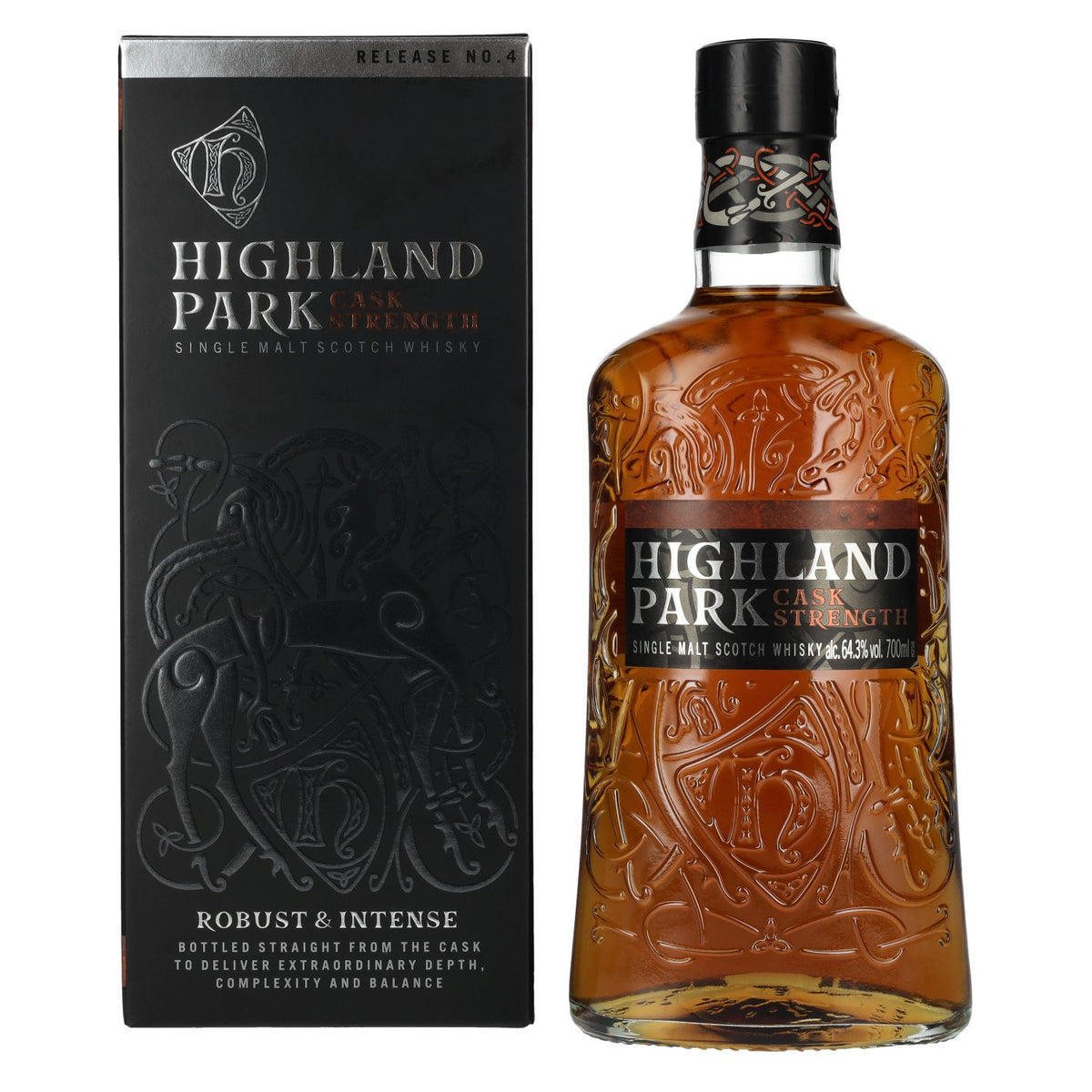Highland Park CASK STRENGTH Release 4 64,3% Vol. 0,7l in gift box
