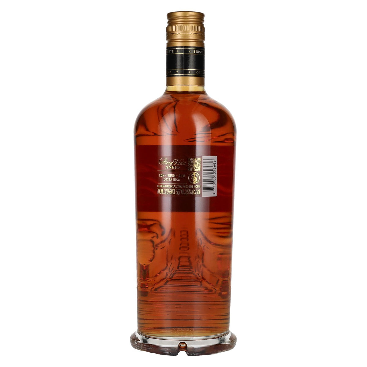 Pura Vida Añejo Single Estate Rum 37,5% Vol. 0,7l