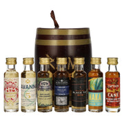 J'AIME LE RUM Tasting Fass 41,7% Vol. 7x0,02l en caisse bois