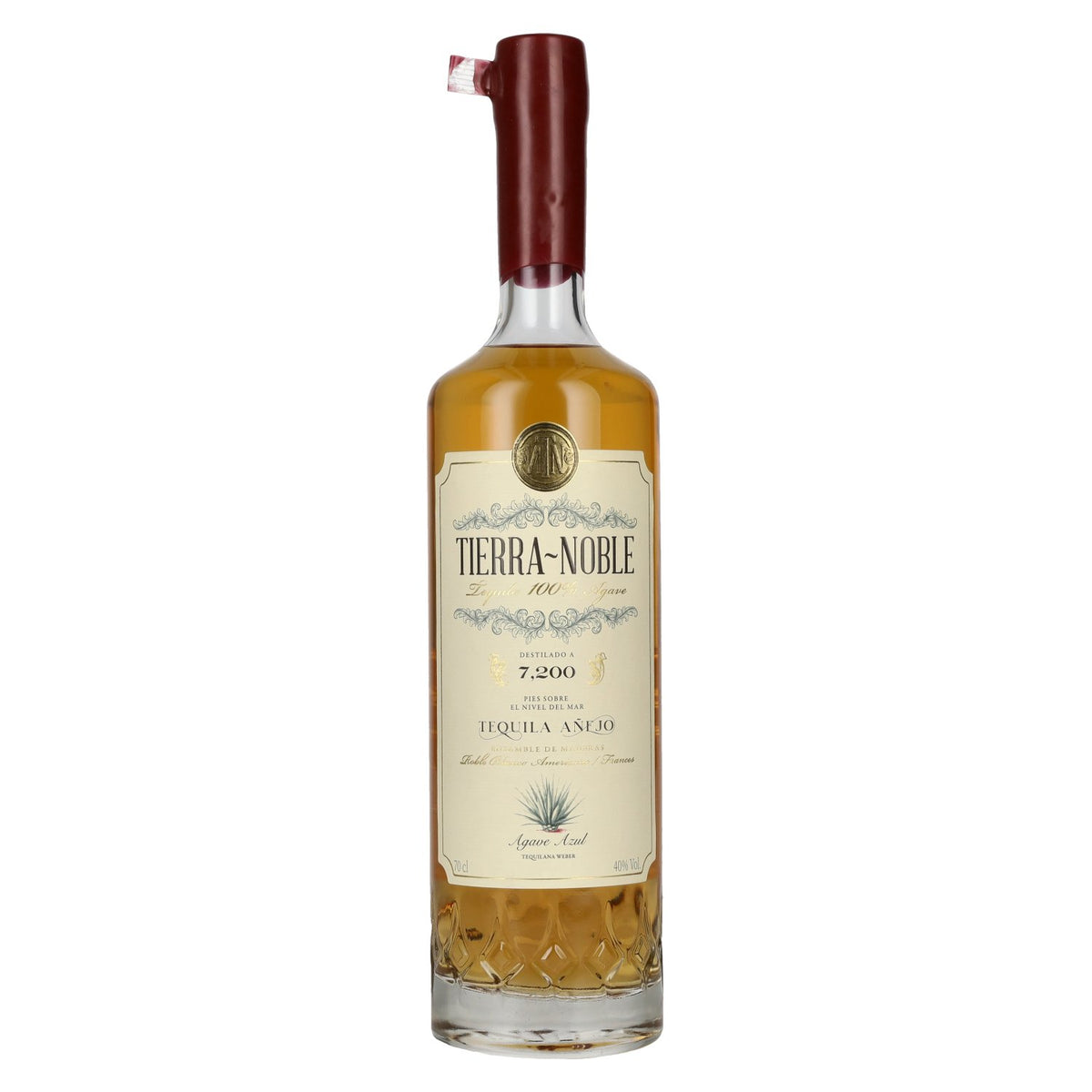 Tierra-Noble Añejo Tequila 100% Blue Agave 40% ABV 0.7l