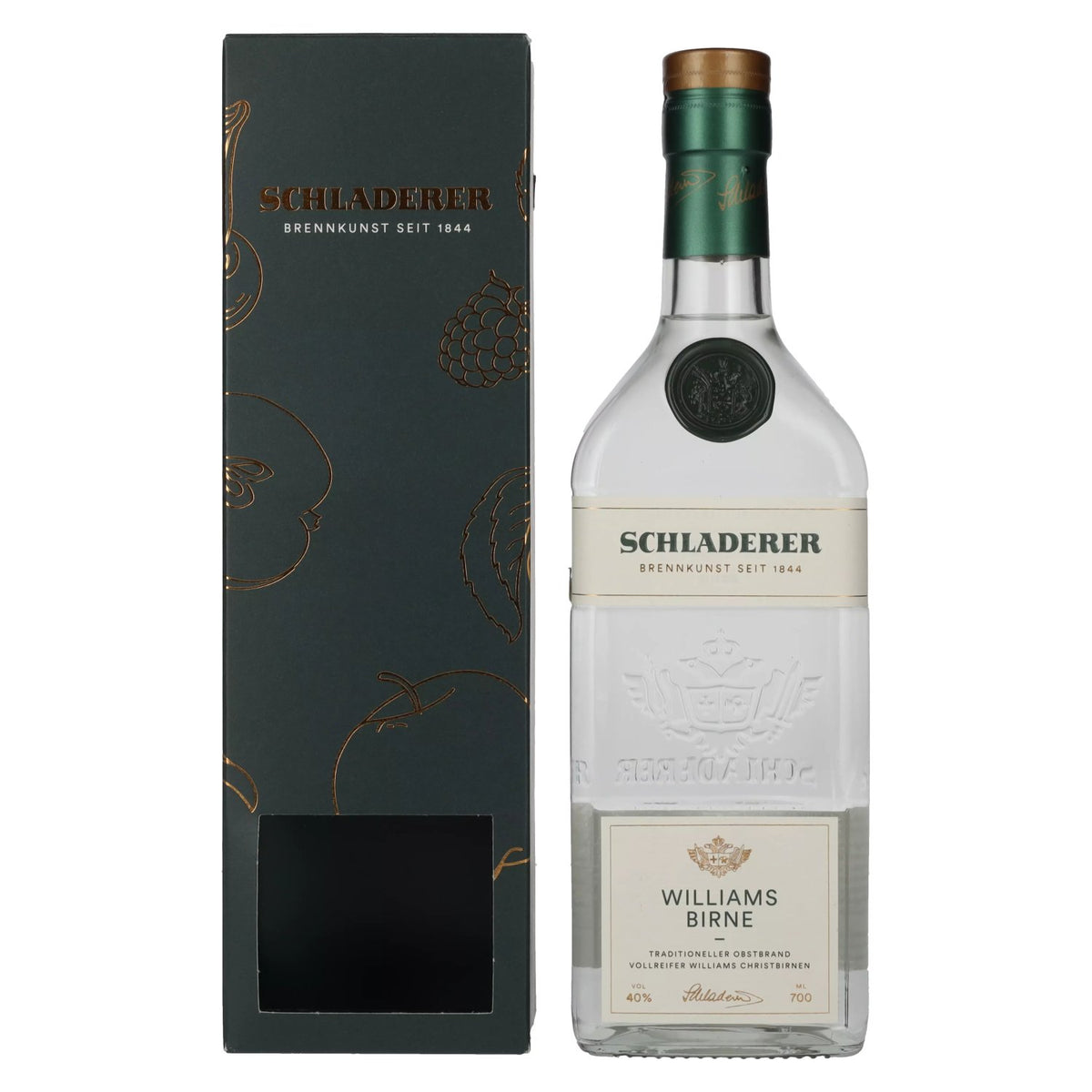 Schladerer Williams Poire 40% vol. 0,7l en coffret cadeau