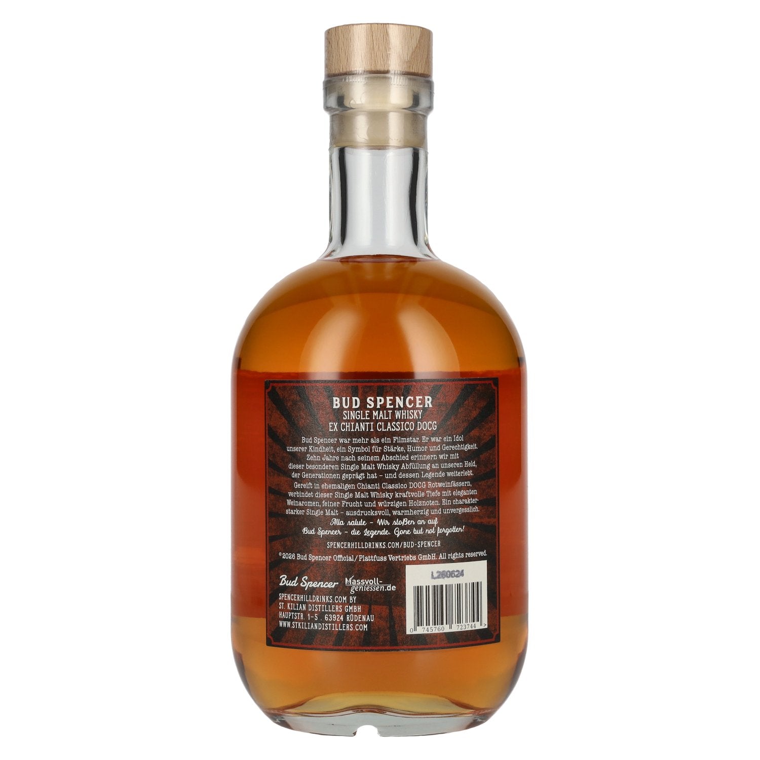 Bud Spencer THE LEGEND Whisky GONE BUT NOT FORGOTTEN 46% Vol. 0,7l