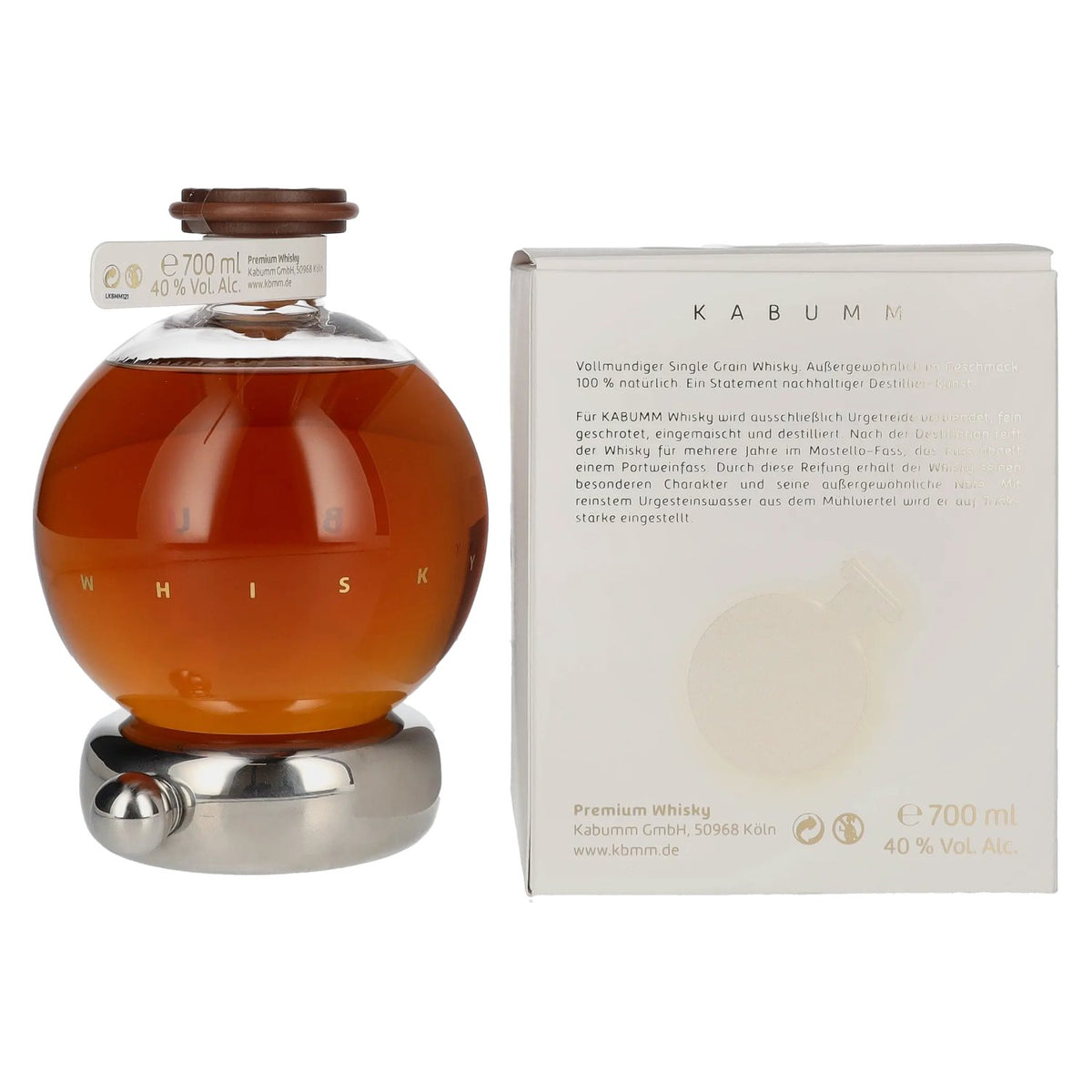 Kabumm Premium Whisky 40% vol. 0,7l en boîte cadeau