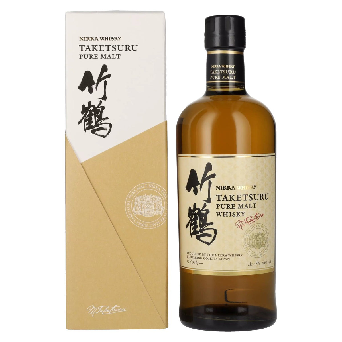 Nikka Whisky Taketsuru PURE MALT 43% Vol. 0,7l in gift box
