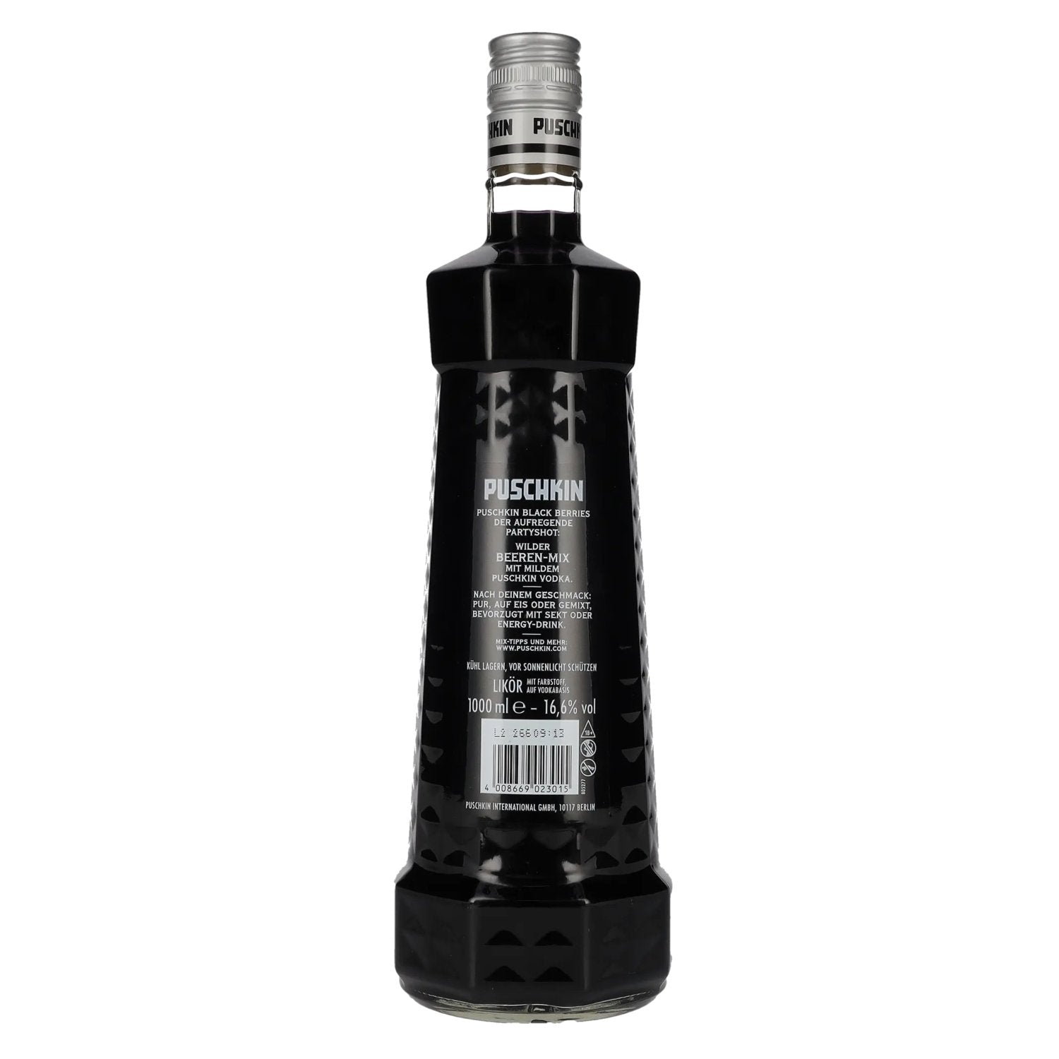 Puschkin Black Berries 16,6% vol. 1l