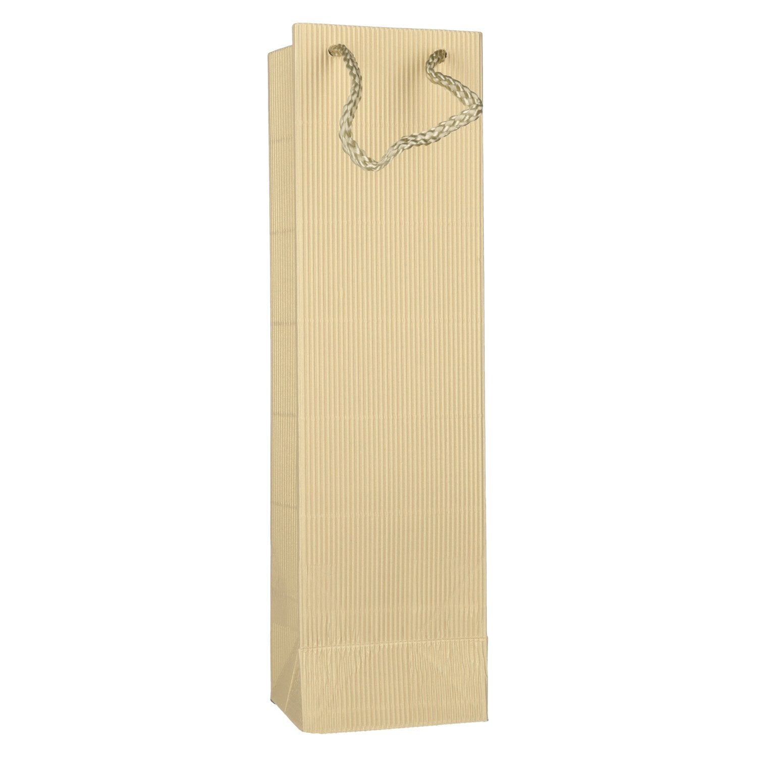 Tragetasche CREME-GOLD Offene Welle 1er 36 cm
