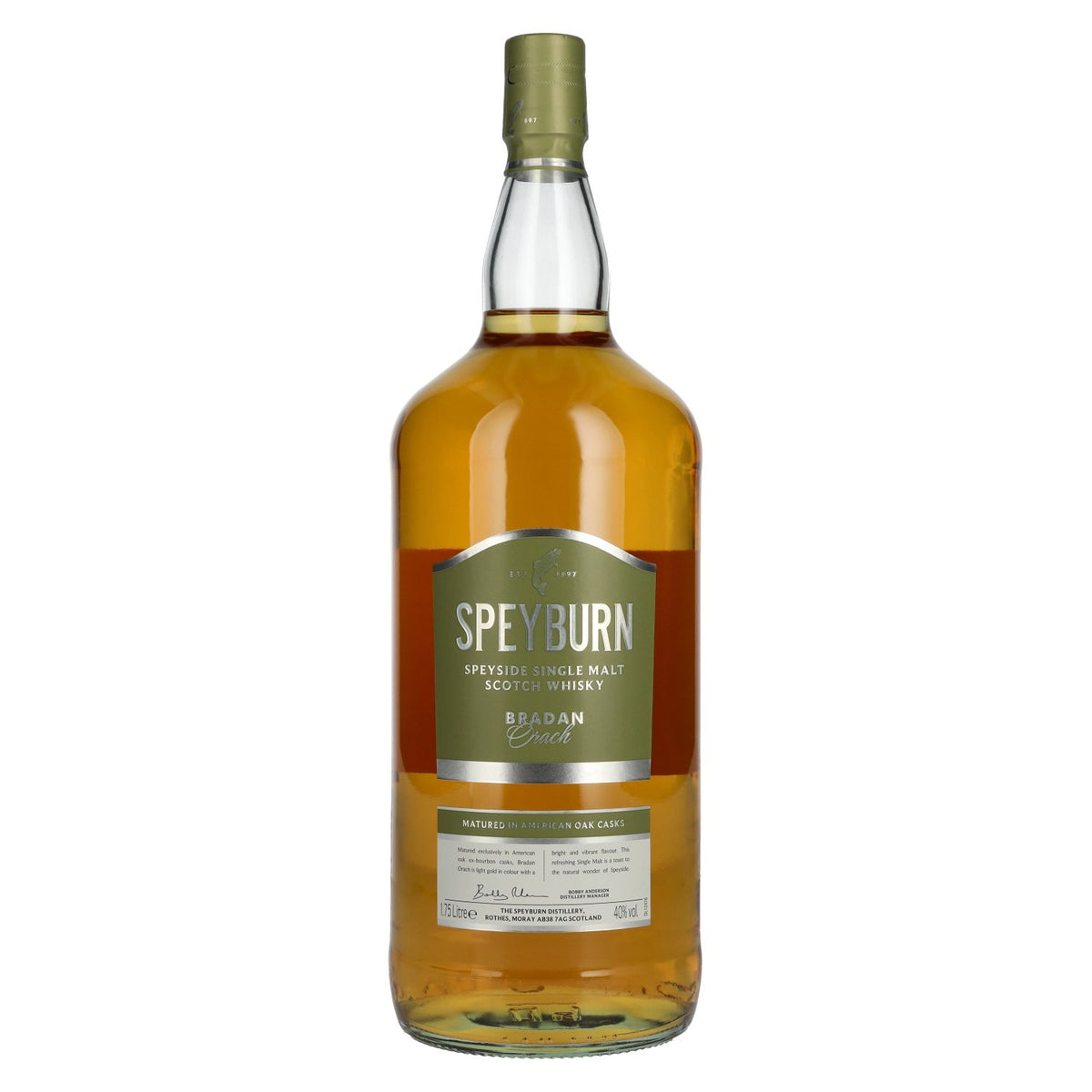 Speyburn BRADAN ORACH Highland Single Malt Scotch Whisky 40% vol. 1.75 l