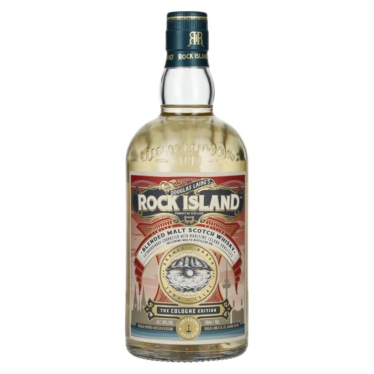 Douglas Laing ROCK ISLAND The Cologne Edition Blended Malt Limited Edition 48% vol. 0,7l