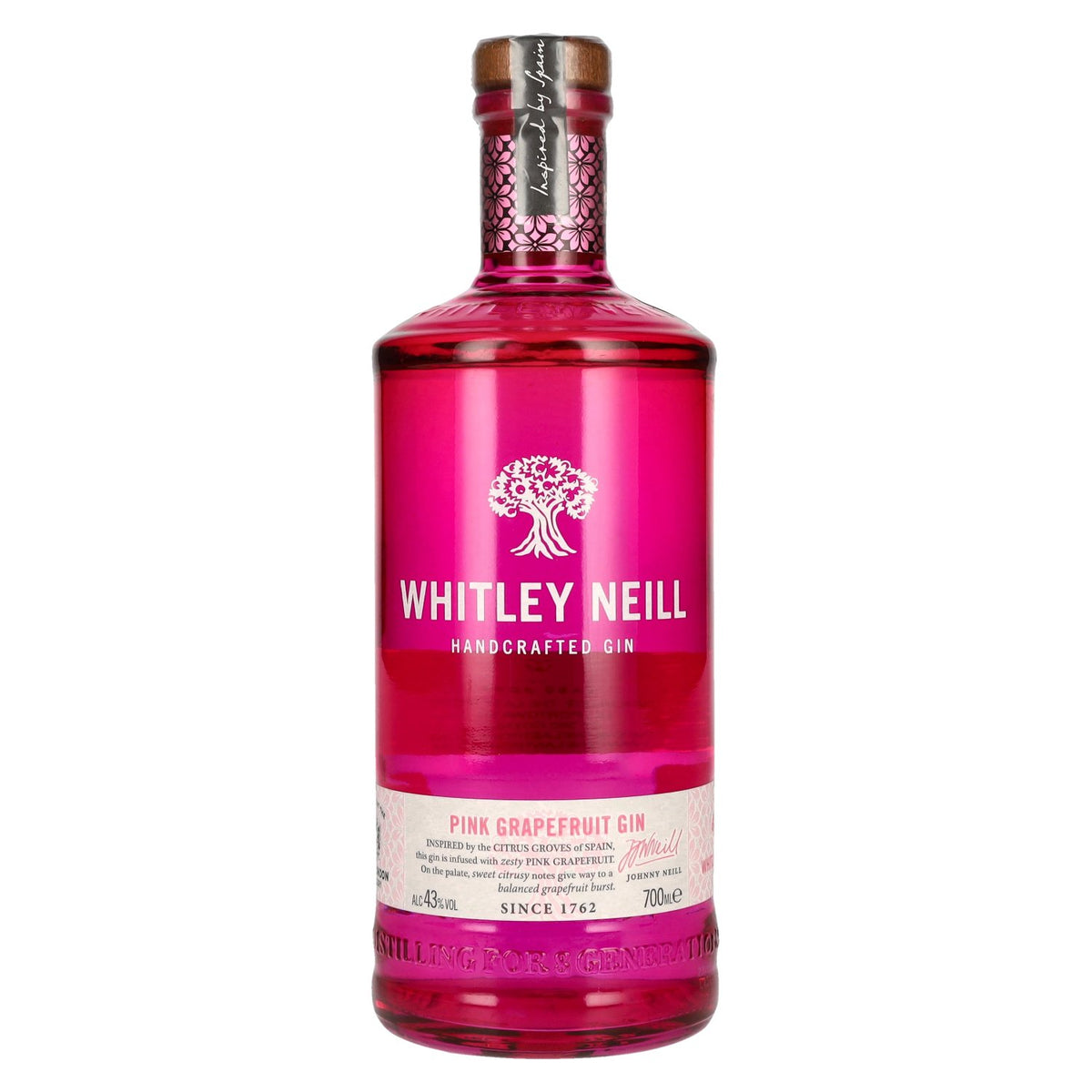 Whitley Neill PINK GRAPEFRUIT GIN 43% Vol. 0,7l