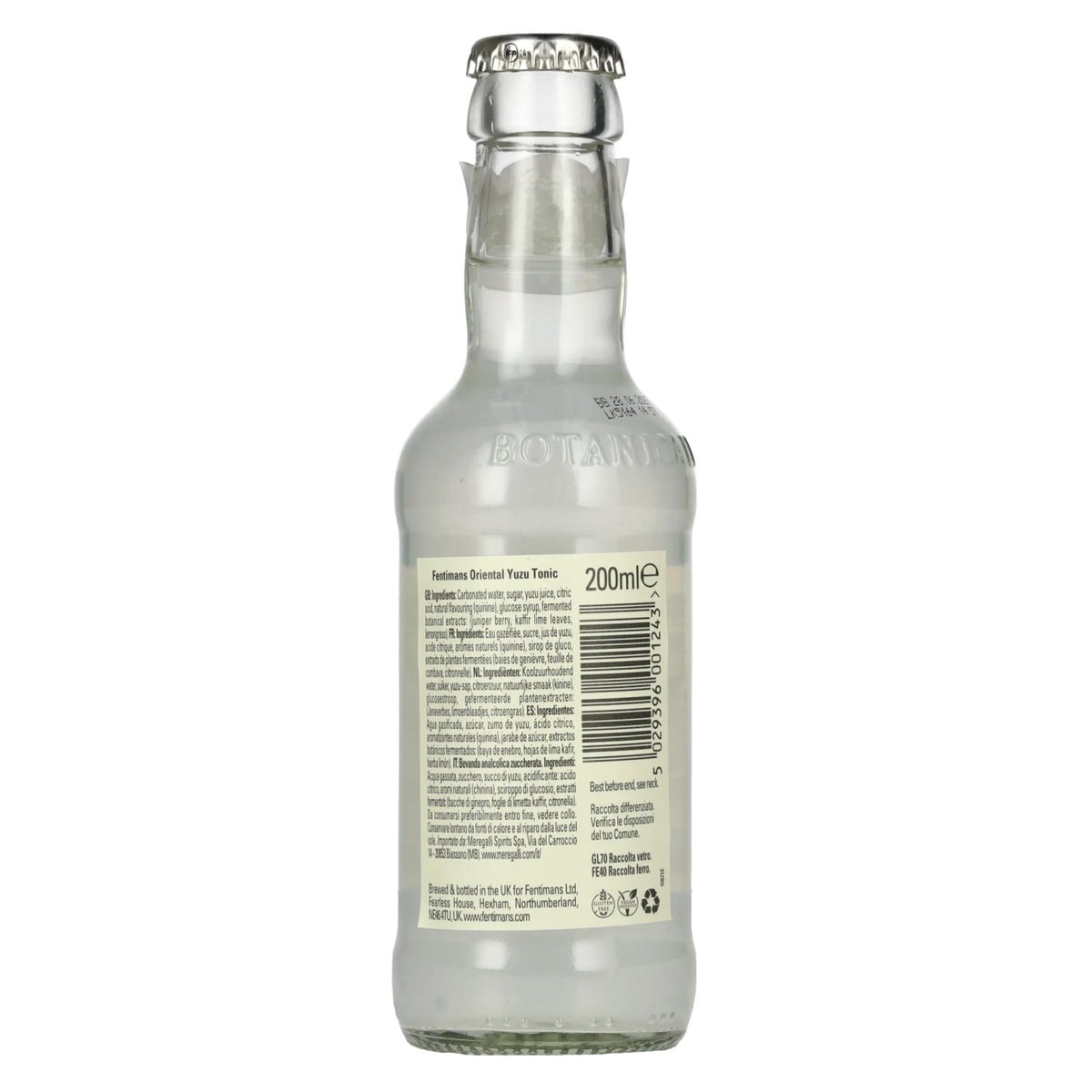 Fentimans ORIENTAL YUZU Tonic 0,2l
