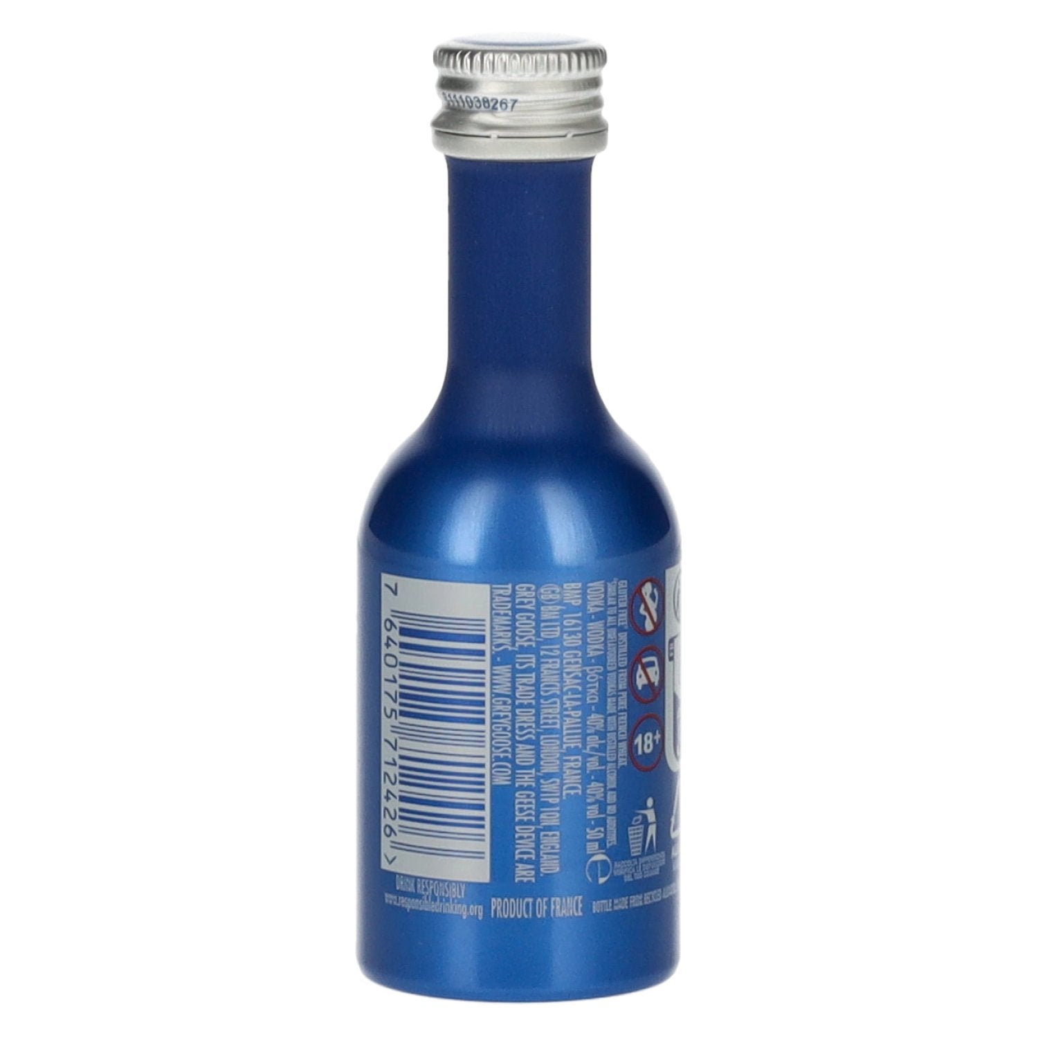 Grey Goose Vodka 40% Vol. 0,05l Alu