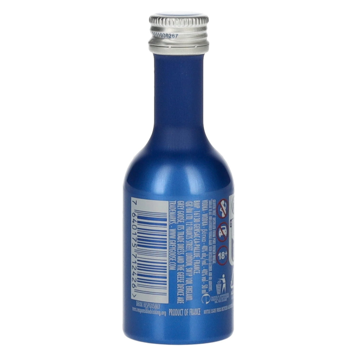 Grey Goose Vodka 40% Vol. 0,05l Alu