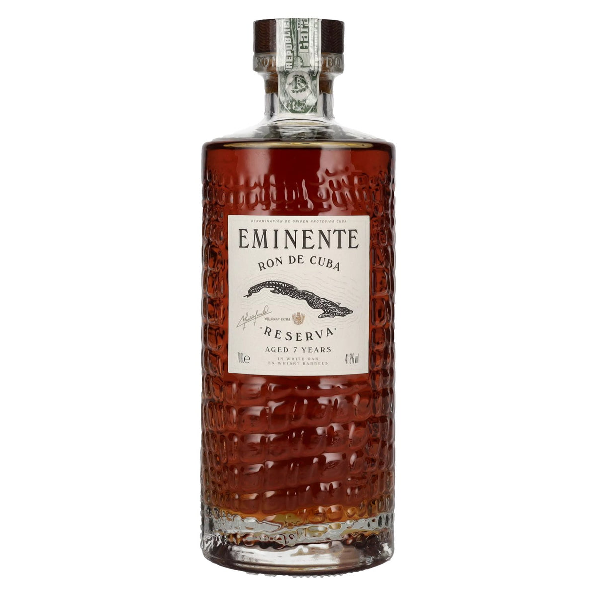 Eminente Reserva 7 ans d'âge, rhum de Cuba, 41,3 % vol., 0,7 l