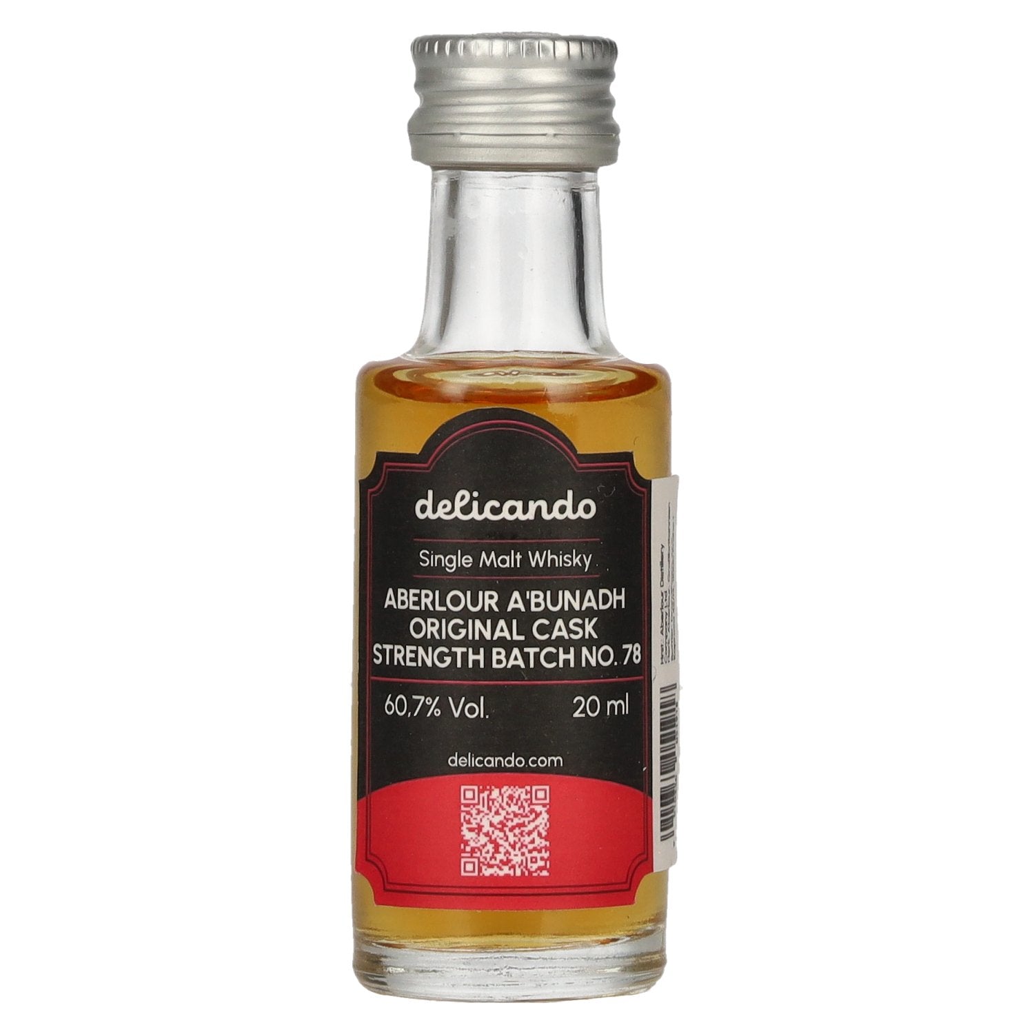Aberlour A'BUNADH Original Cask Strength Batch No. 78 60,7% Vol. 0,02l
