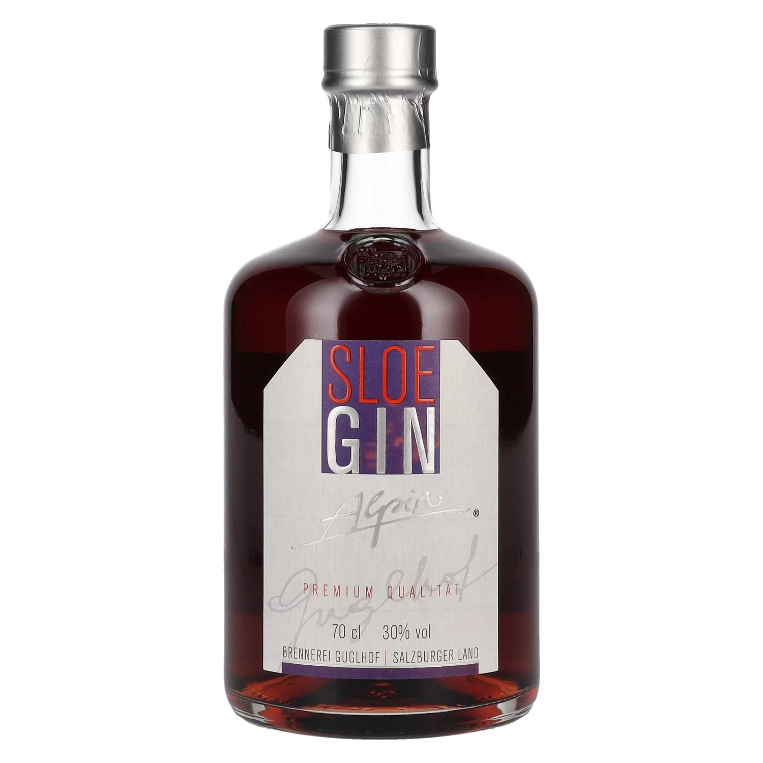 Guglhof Sloe Gin Alpin Premium Gin 30% vol. 0,7l