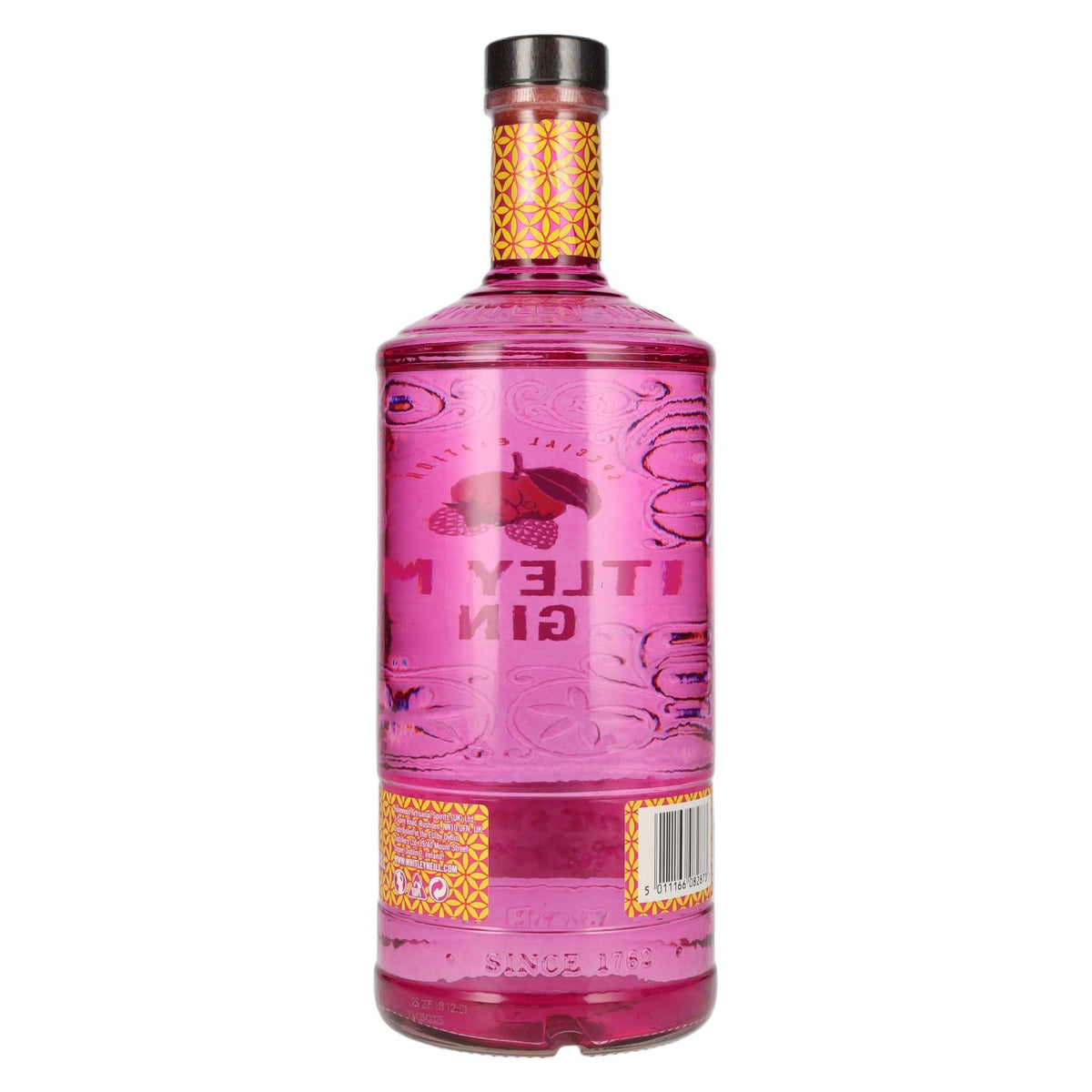 Whitley Neill JAPANESE YUZU &amp; WHITE STRAWBERRY GIN 41.3% ABV 1 litre