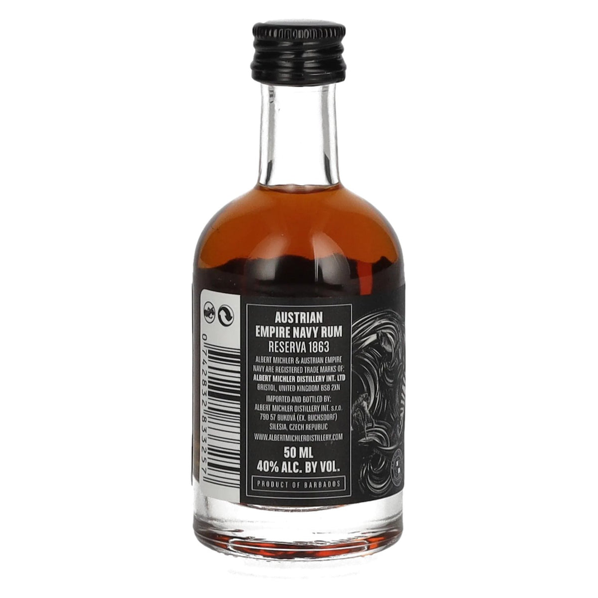 Austrian Empire Navy RESERVA 1863 Rum 40% Vol. 0,05l