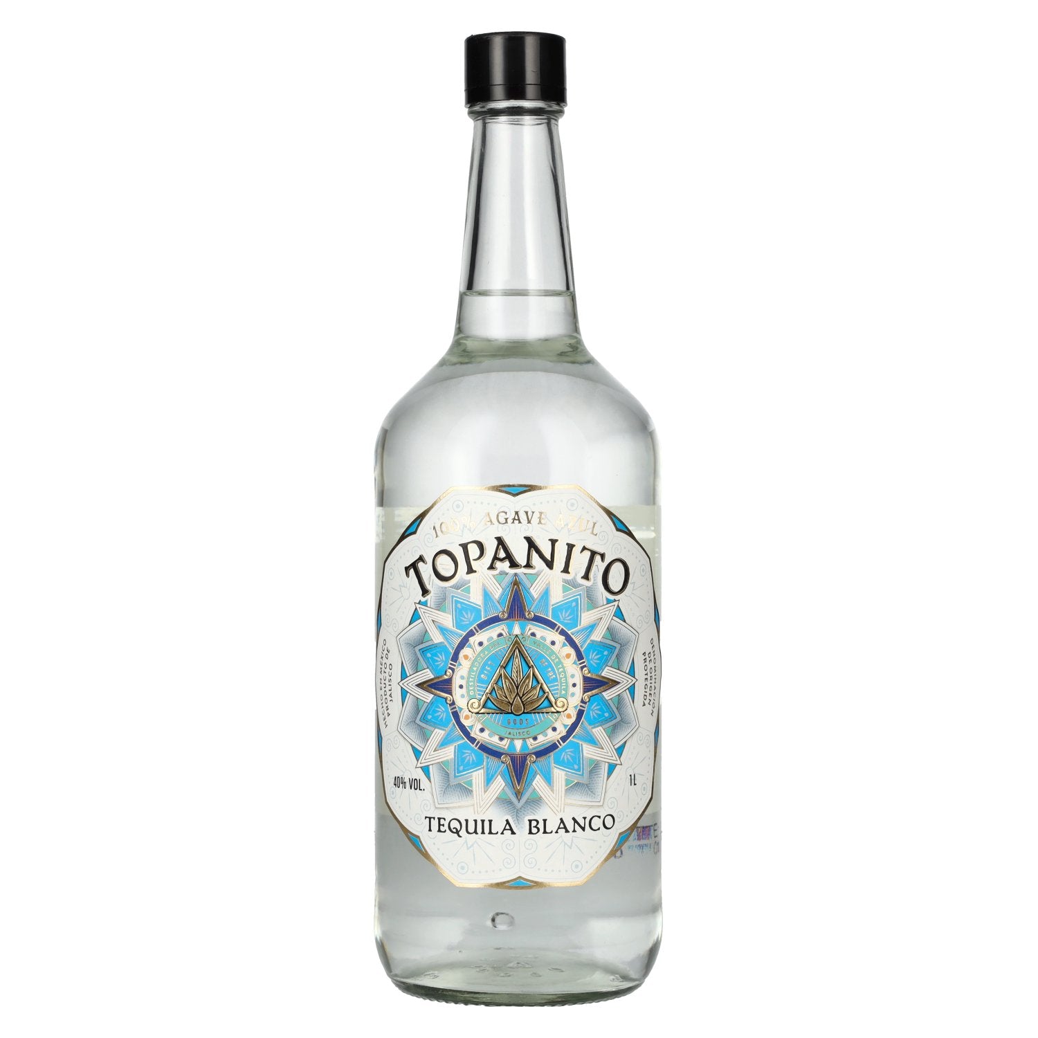 Topanito Blanco Tequila 100% Agave 40% Vol. 1l