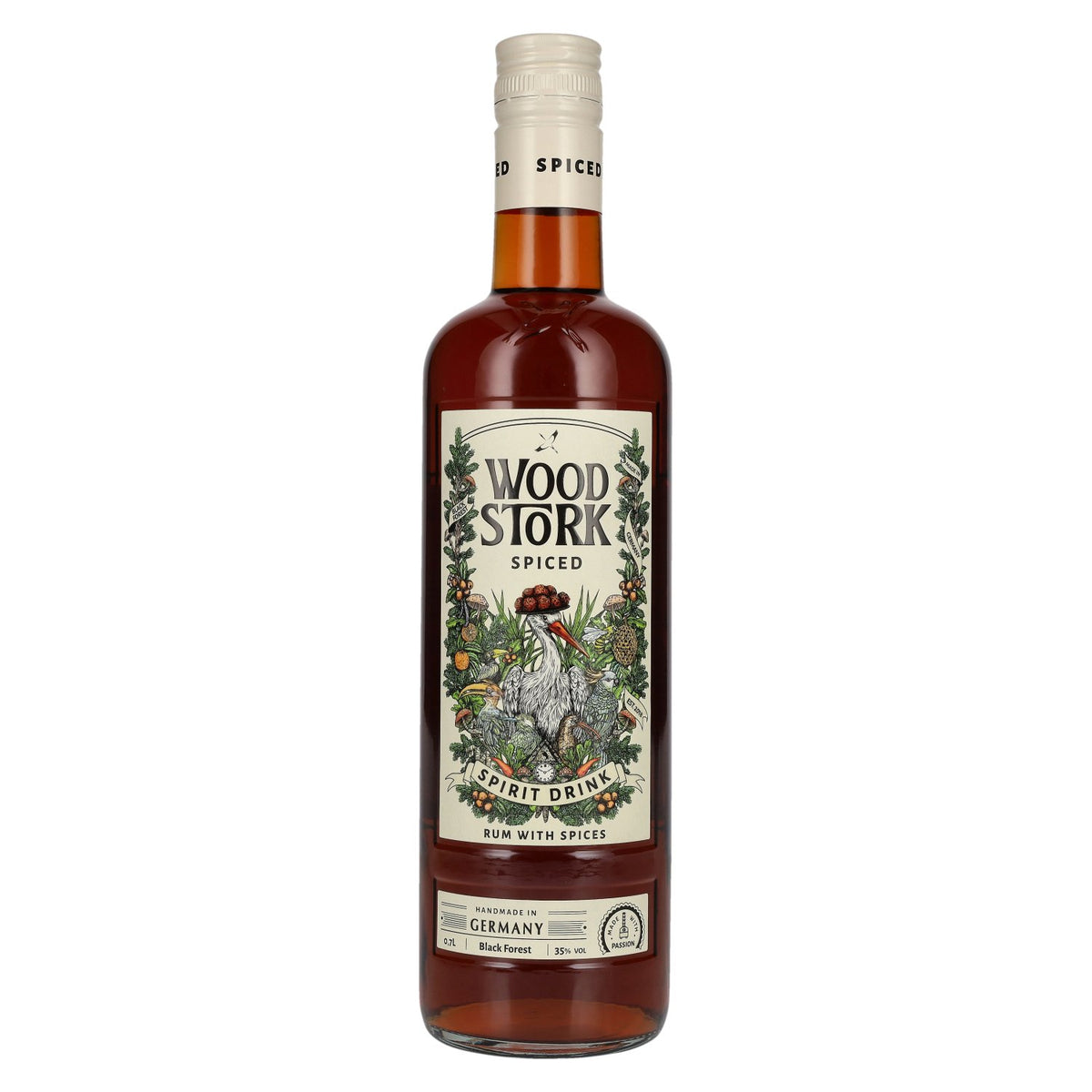 Wood Stork Spiced Black Forest Spirit Drink 35% Vol. 0,7l