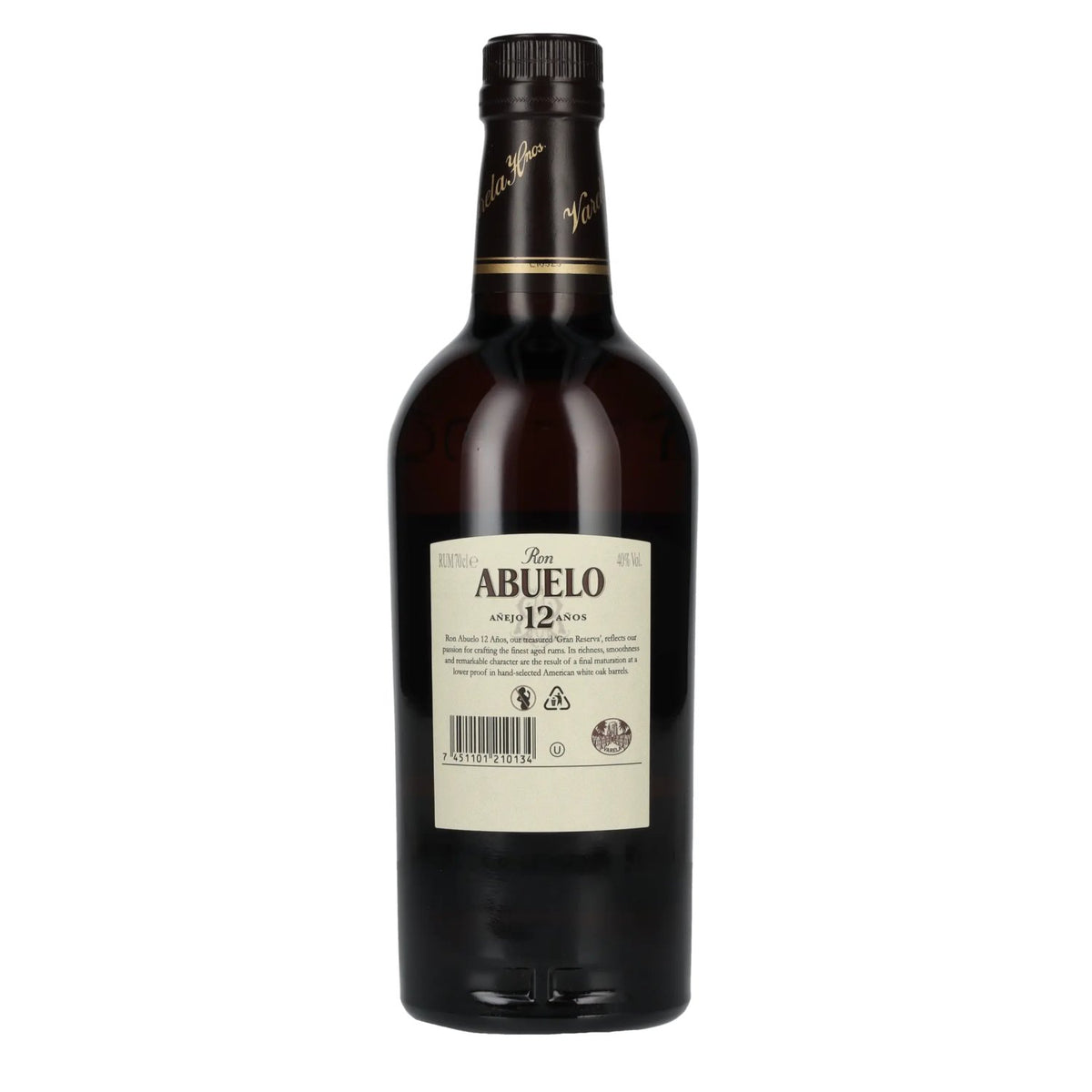 Ron Abuelo Añejo 12 Años 40% Vol. 0,7l
