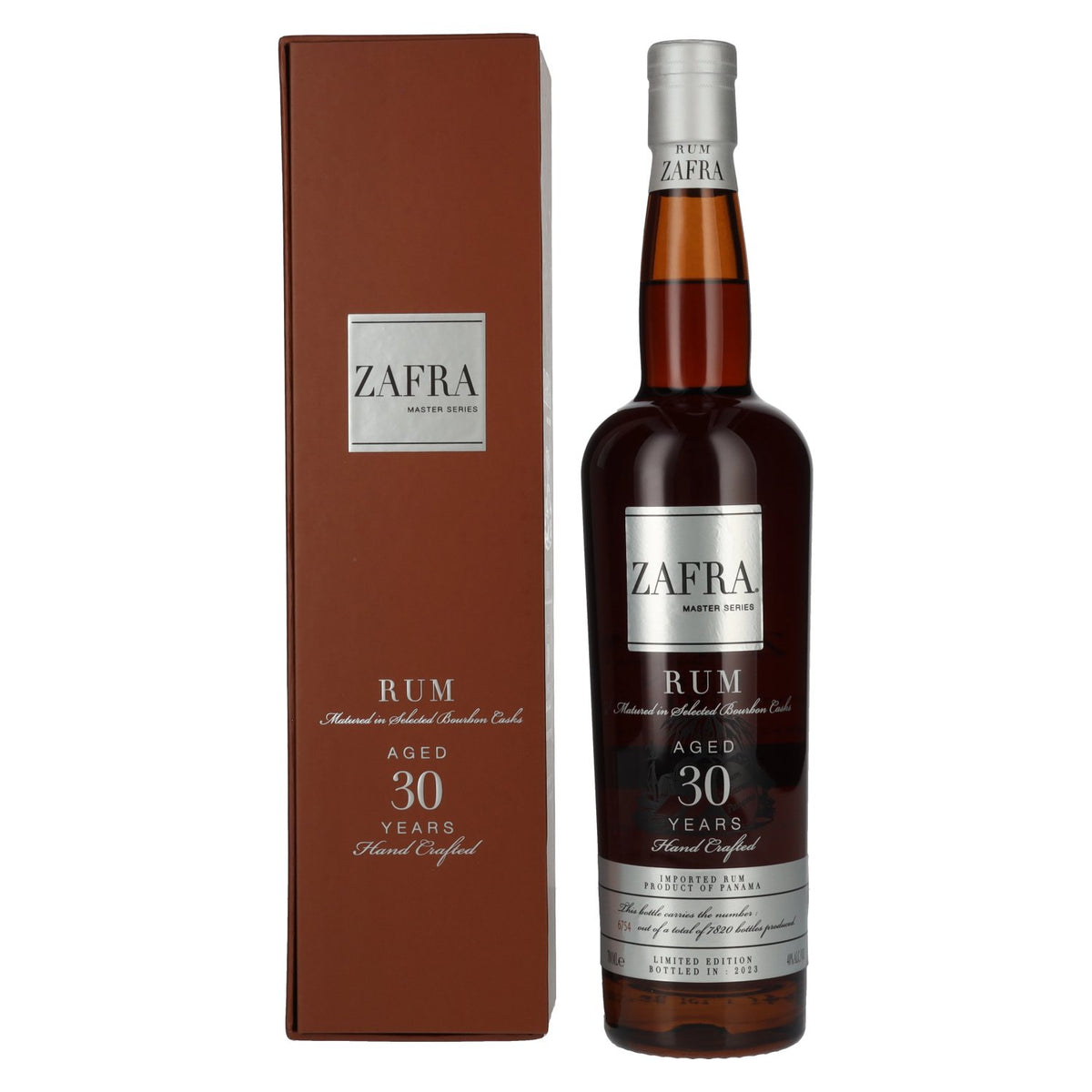 Zafra 30 Years Master Series Limited Edition 2023 40% ABV 0.7l in a gift box