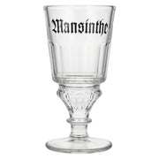 Pontarlier Mansinthe absinthe glass, unmarked