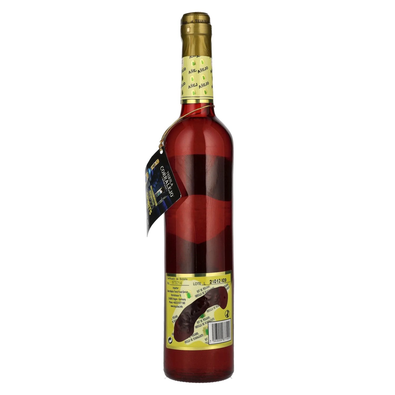 Corralejo Tequila AÑEJO 100% de Agave 38% Vol. 0,7l