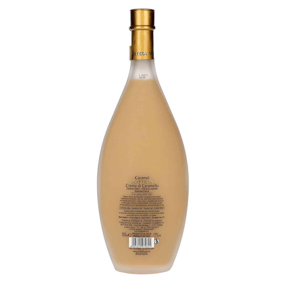 Bottega CARAMEL Crema di Caramello e Grappa 17% Vol. 0,5l