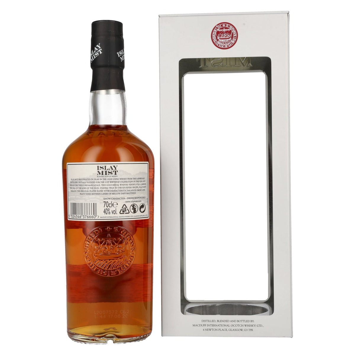 Islay Mist 12 Years Old Blended Scotch Whisky 40% Vol. 0,7l in Geschenkbox