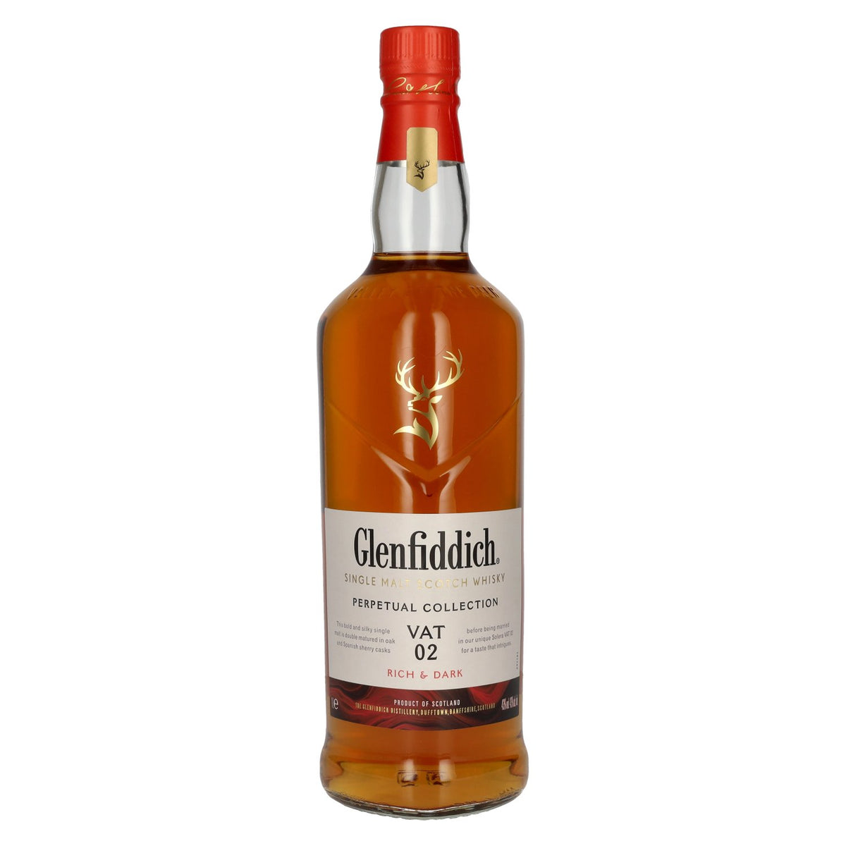 Glenfiddich Perpetual Collection VAT 02 Rich &amp; Dark 43% vol. 1 litre