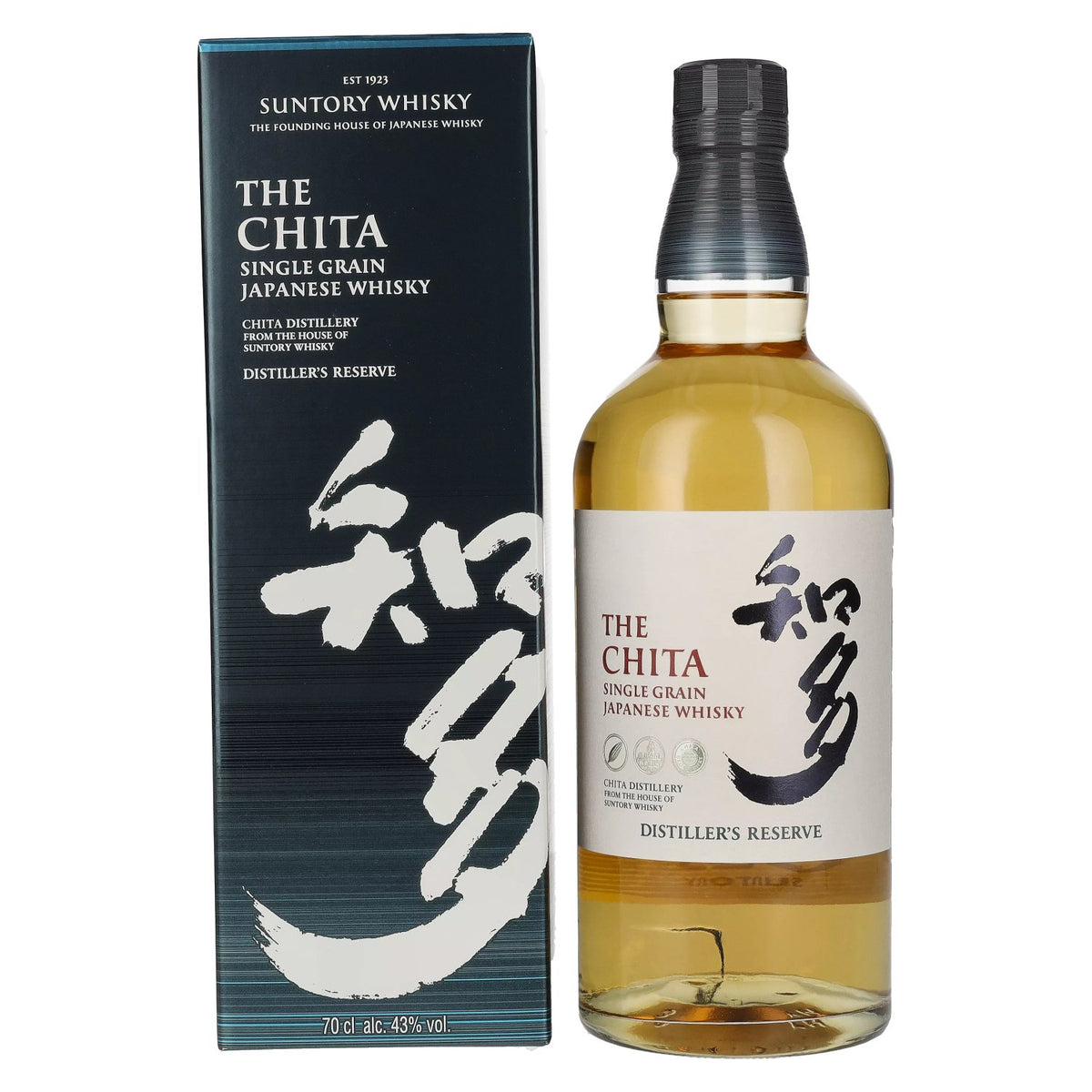 Suntory Whisky THE CHITA Single Grain Japanese Whisky 43% vol. 0,7l en boîte cadeau