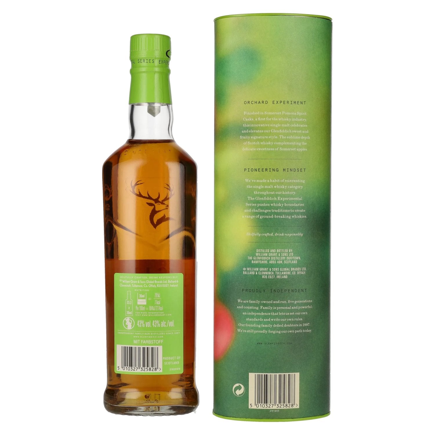 Glenfiddich ORCHARD EXPERIMENT Single Malt Scotch Whisky 43% Vol. 0,7l in Geschenkbox