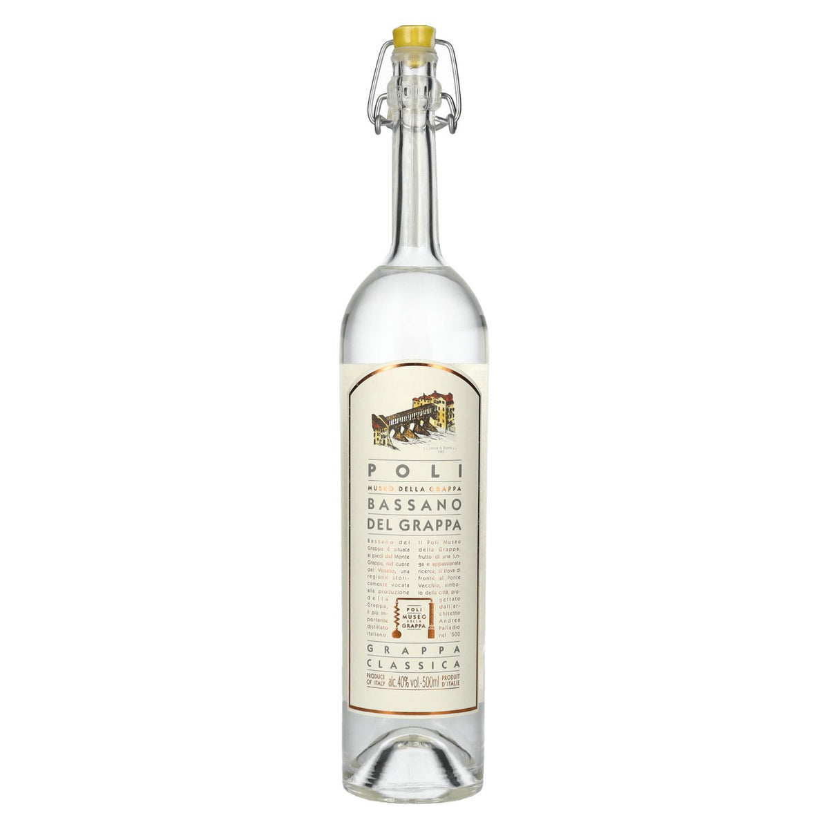 Poli Bassano del Grappa Classica 40% Vol. 0,5l