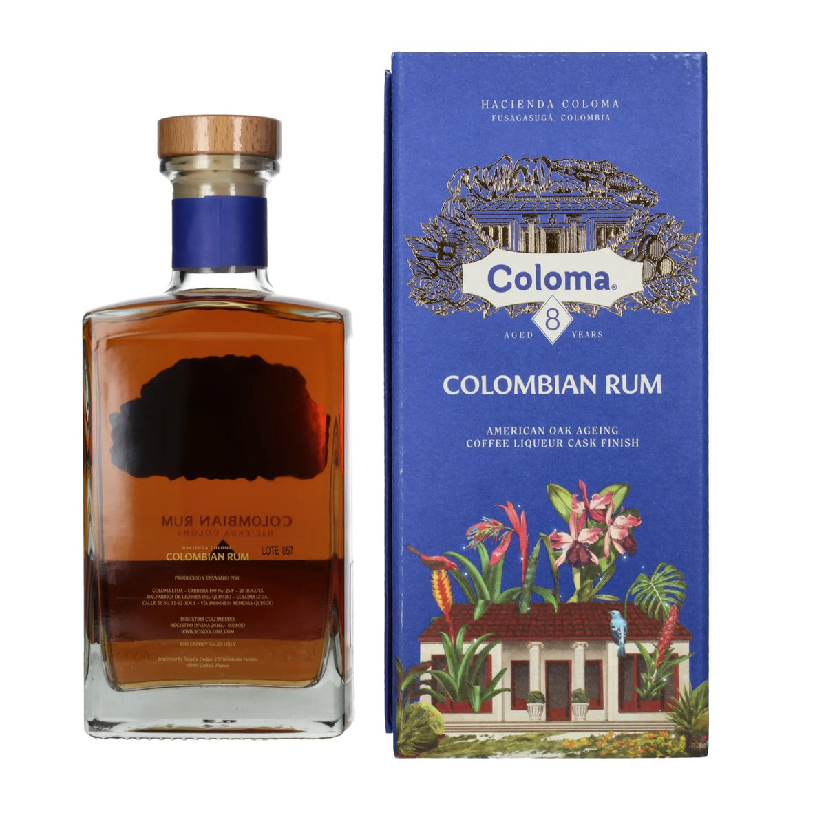 Ron Coloma 8 Years Old 40% Vol. 0,7l in Geschenkbox