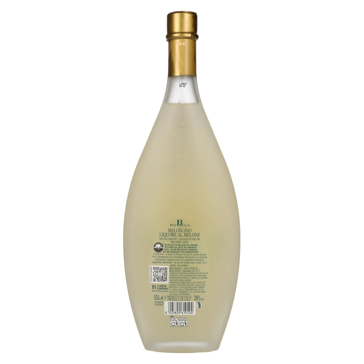 Bottega MELONCINO Melone Liqueur 28% Vol. 0,5l