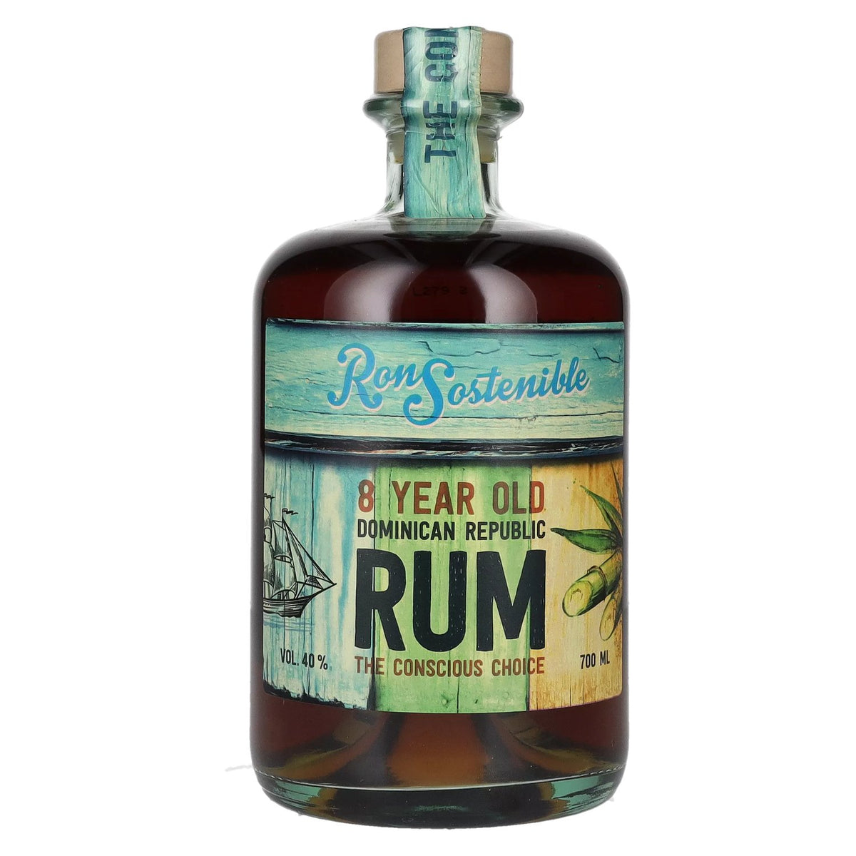 Ron Sostenible 8 Years Old The Conscious Choice Rhum 40% Vol. 0,7l