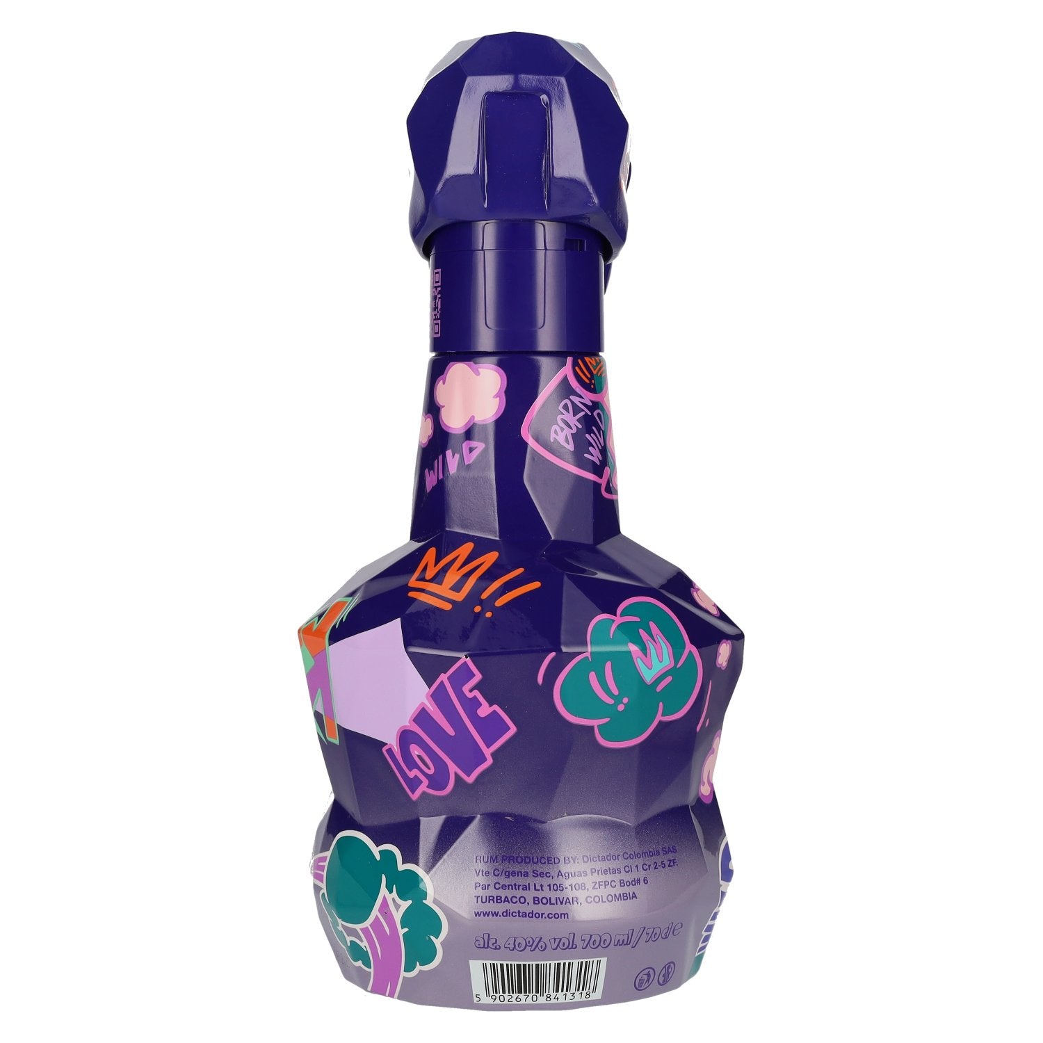 Dictador GAME CHANGER VIOLET Rhum colombien 40% vol. 0,7l